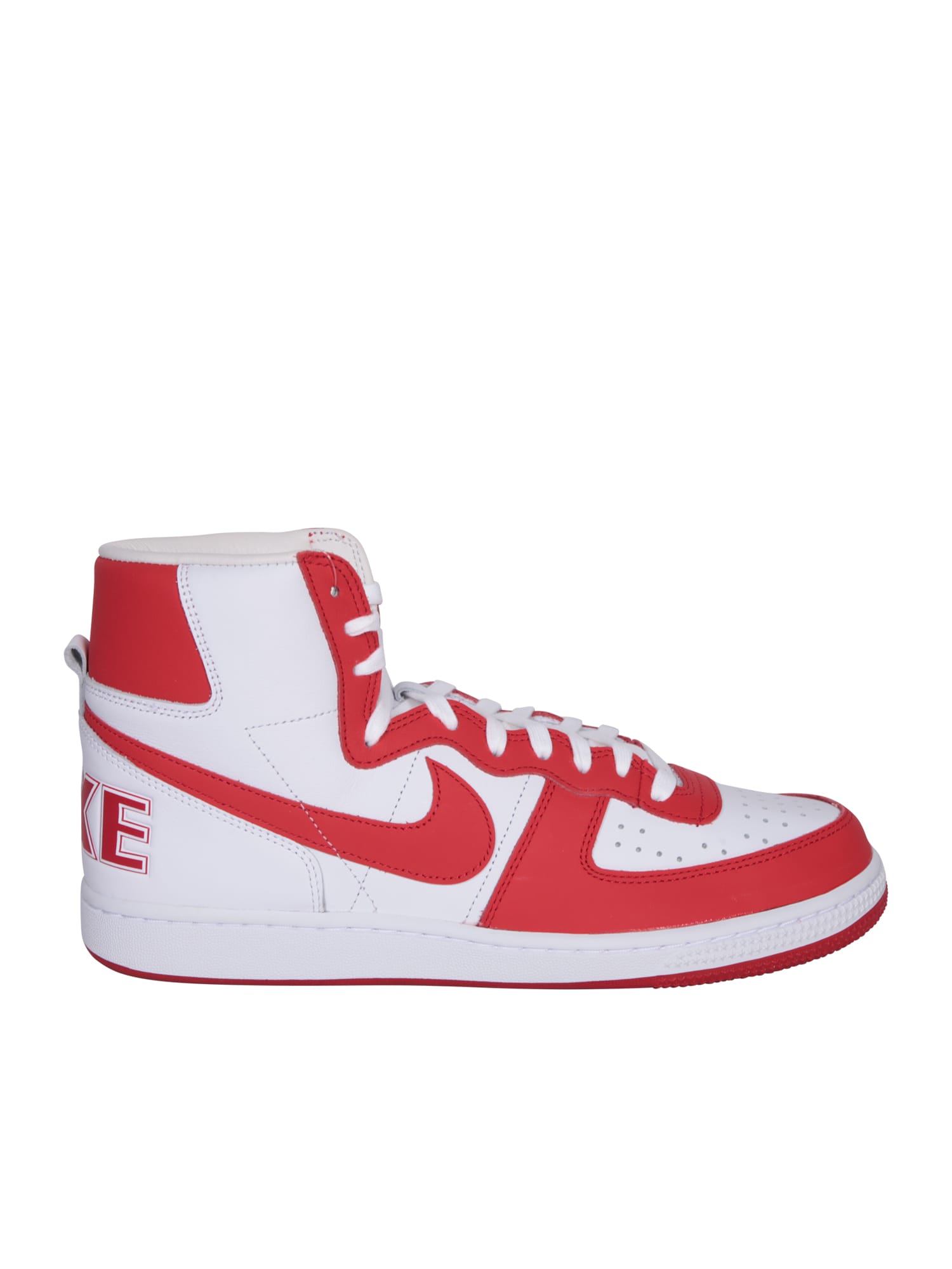 Comme Des Garçons Homme Plus Sneakers High-top Nike Terminator Red/white