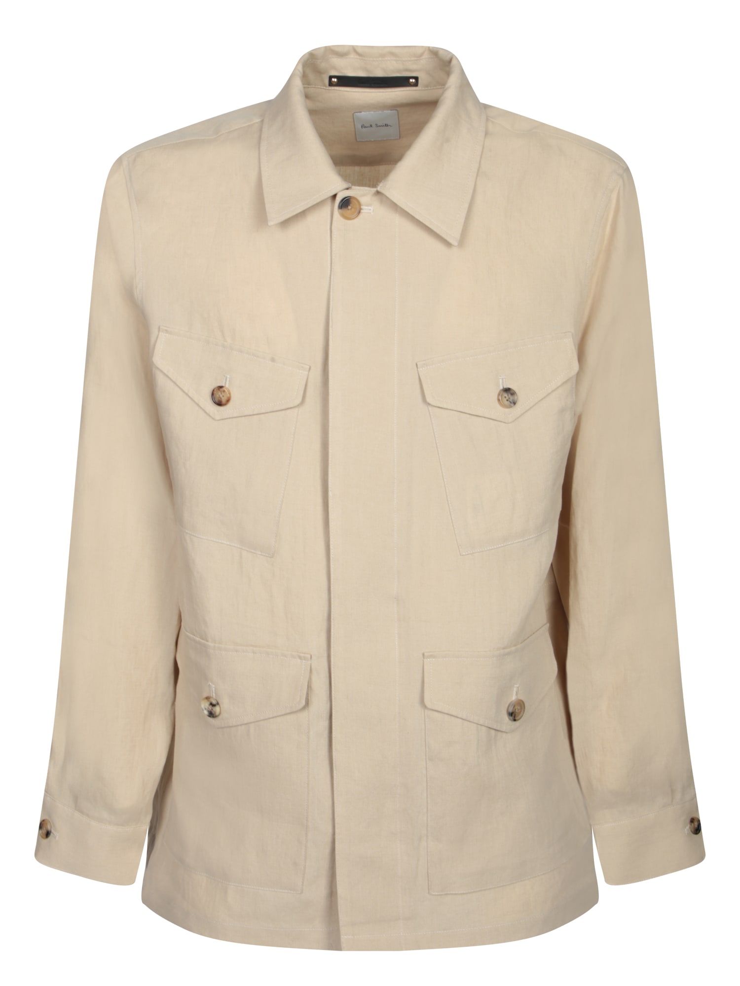 Paul Smith Beige Linen Overshirt