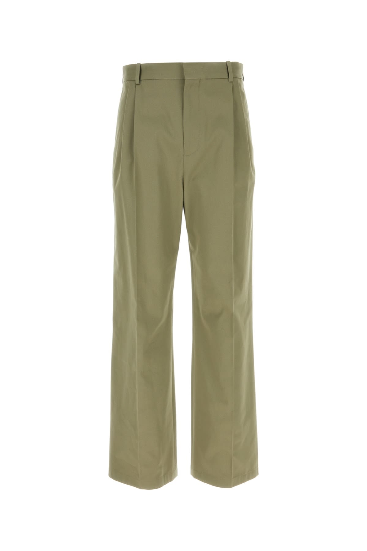 Loewe Army Green Cotton Pant