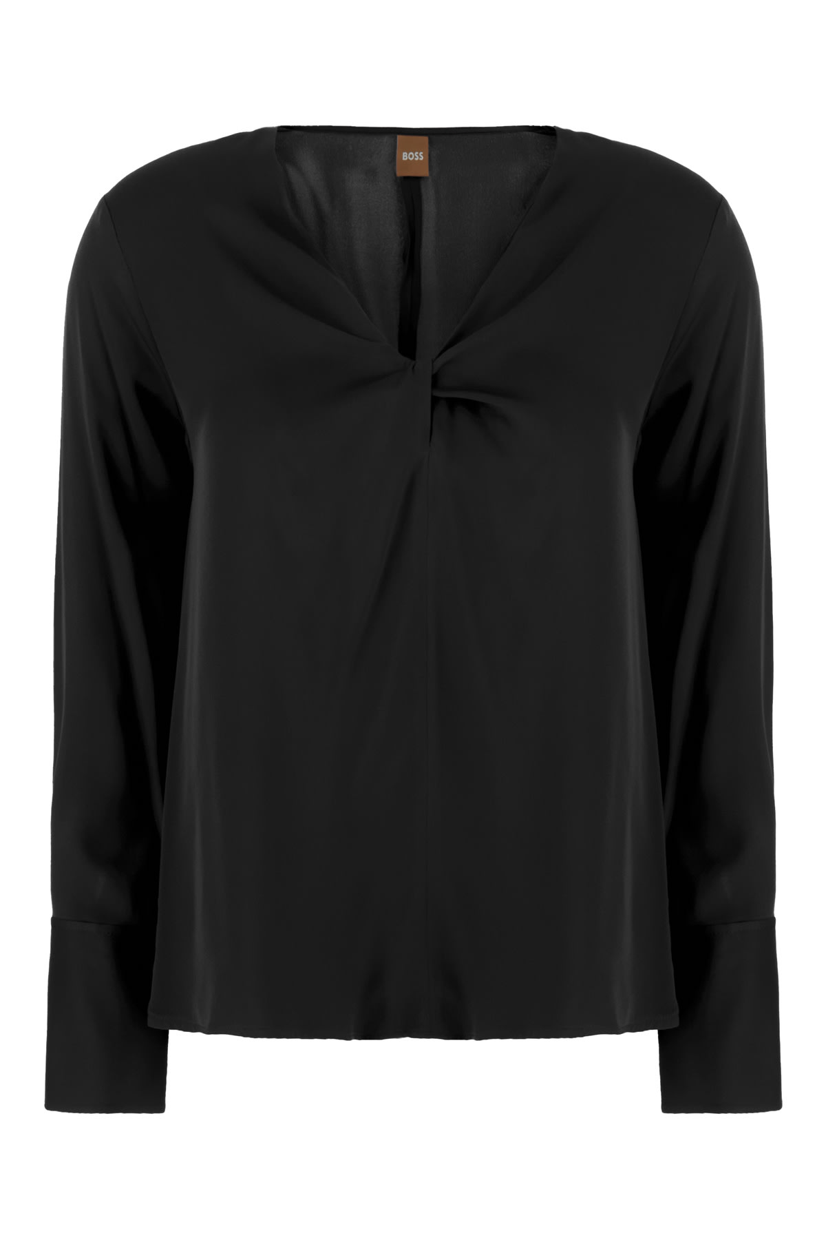 Hugo Boss Black Stretch Silk Blouse