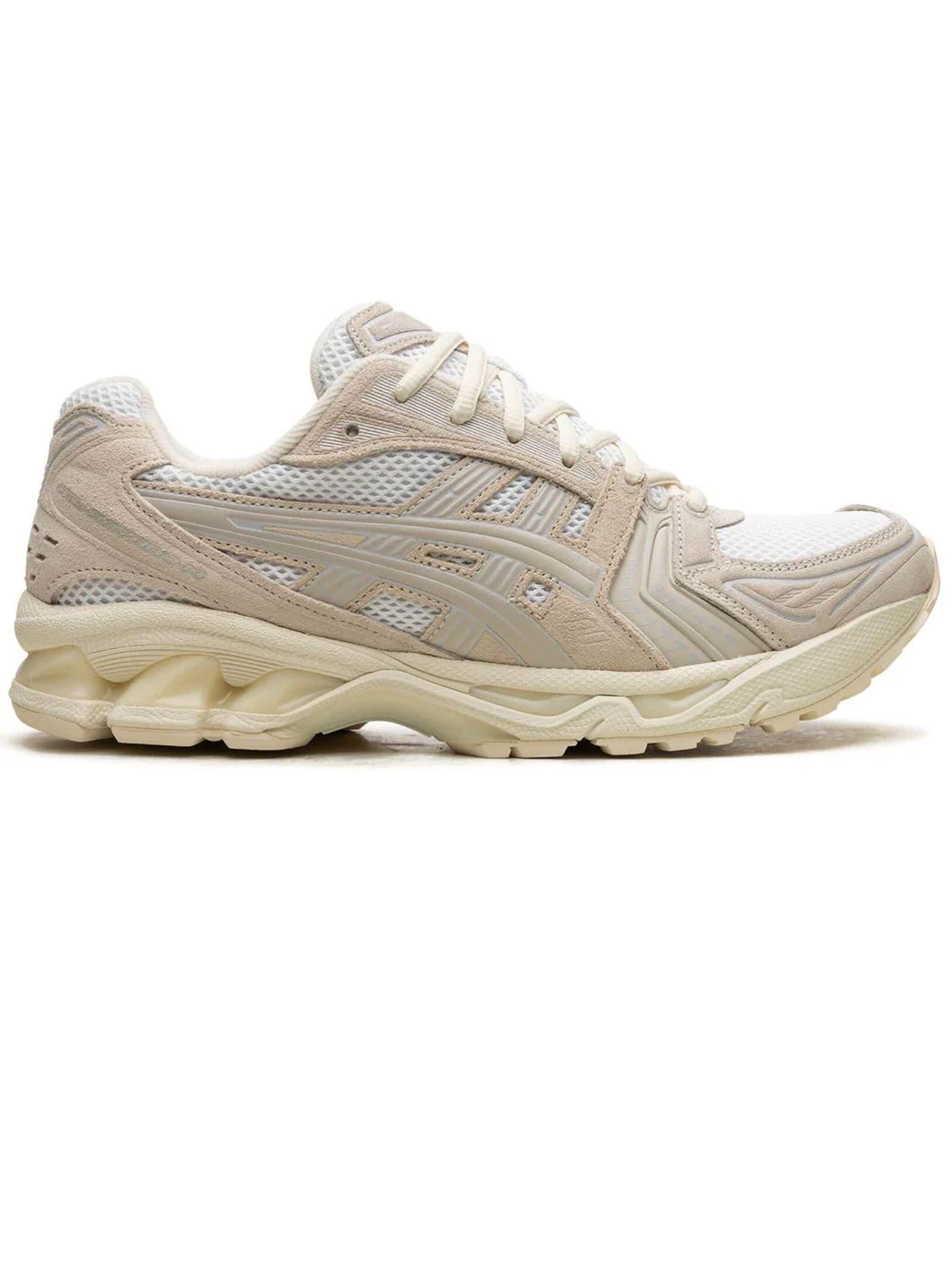 Asics Two-tone Mesh And Suede Gel-kayano 14 Sneakers