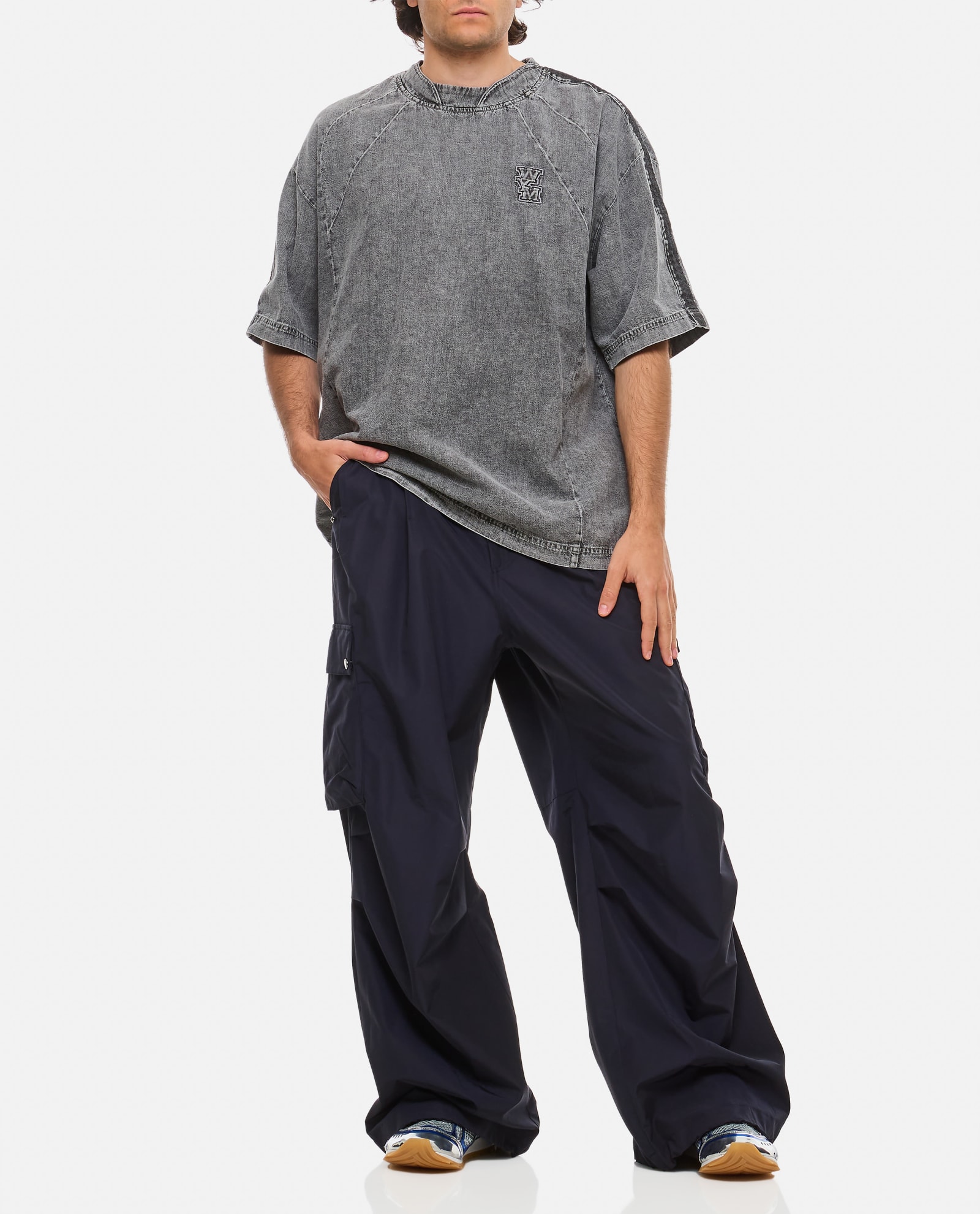 WOOYOUNGMI Wide Leg Pants