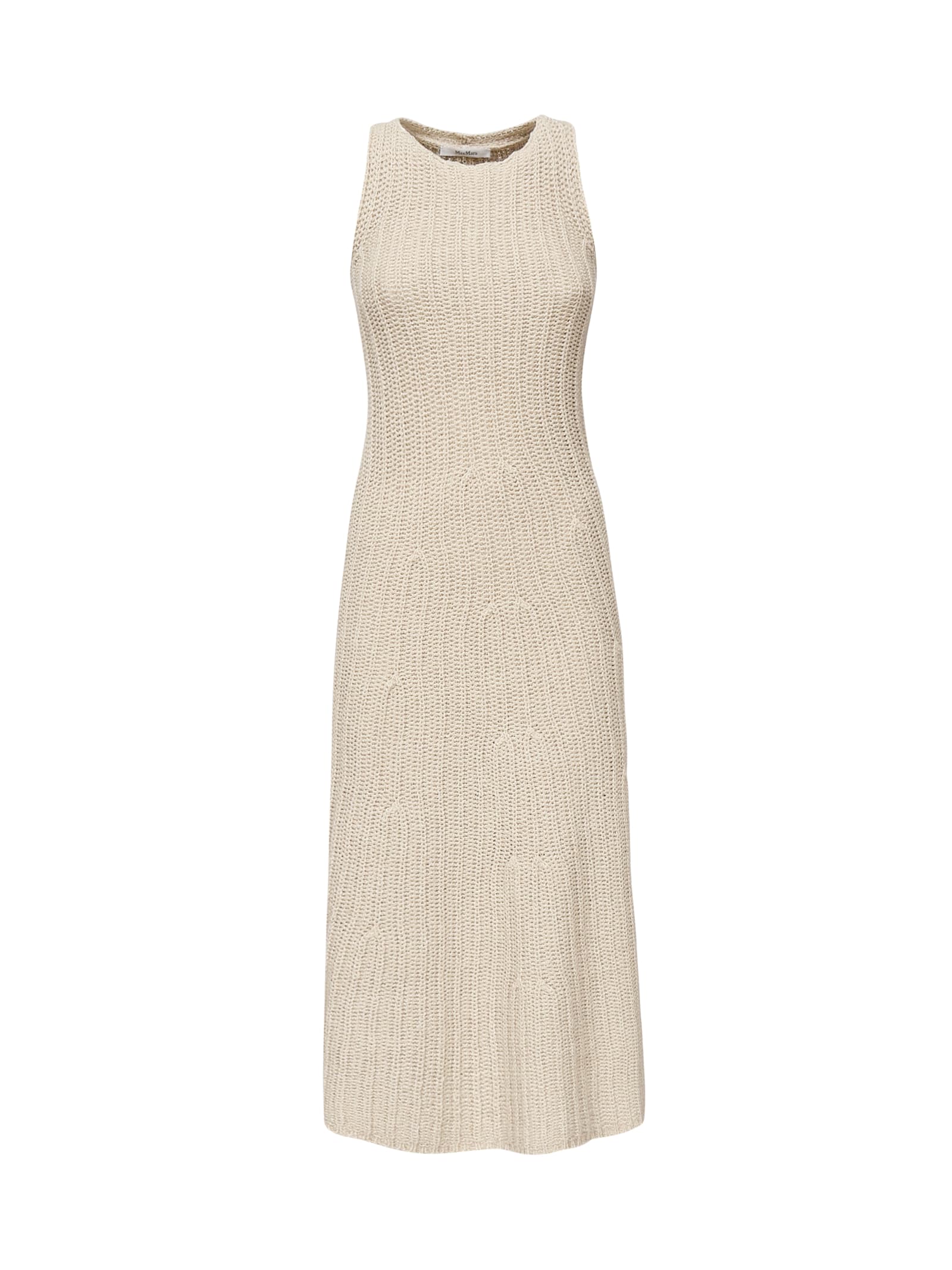 Max Mara Linen And Cotton Yarn Dress
