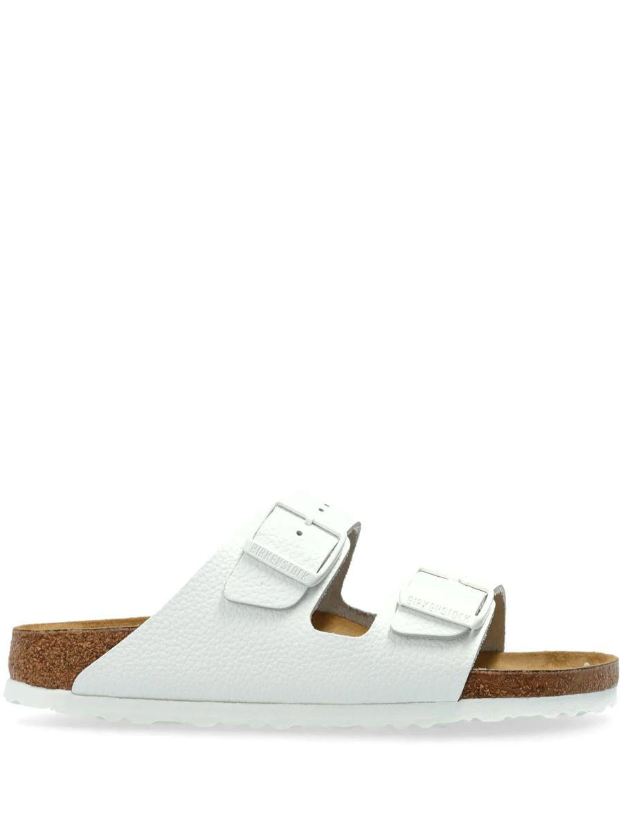 Birkenstock 亚利桑那 白色天然皮革鞋