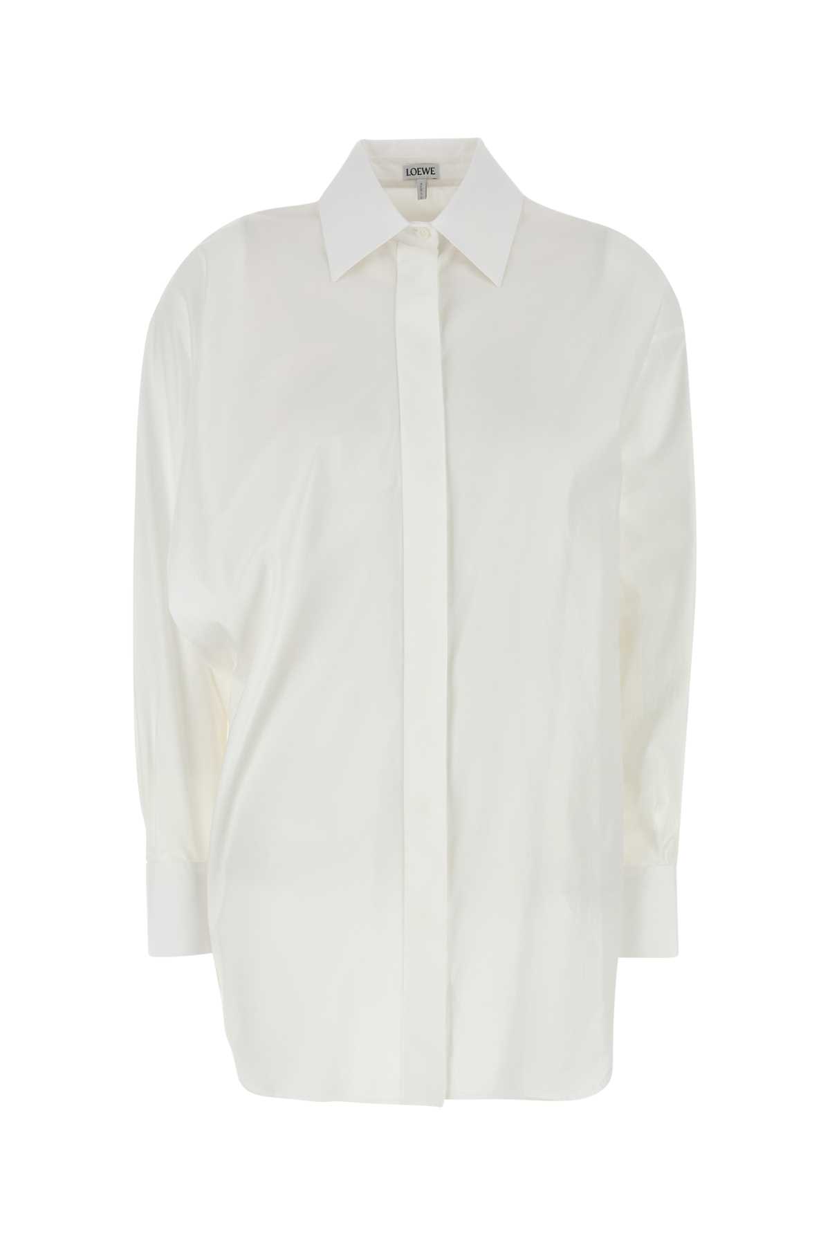 Loewe White Poplin Shirt