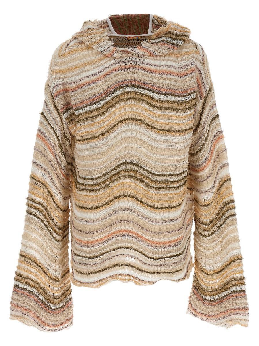 Vitelli 'Peacock Monster' Hooded Sweater
