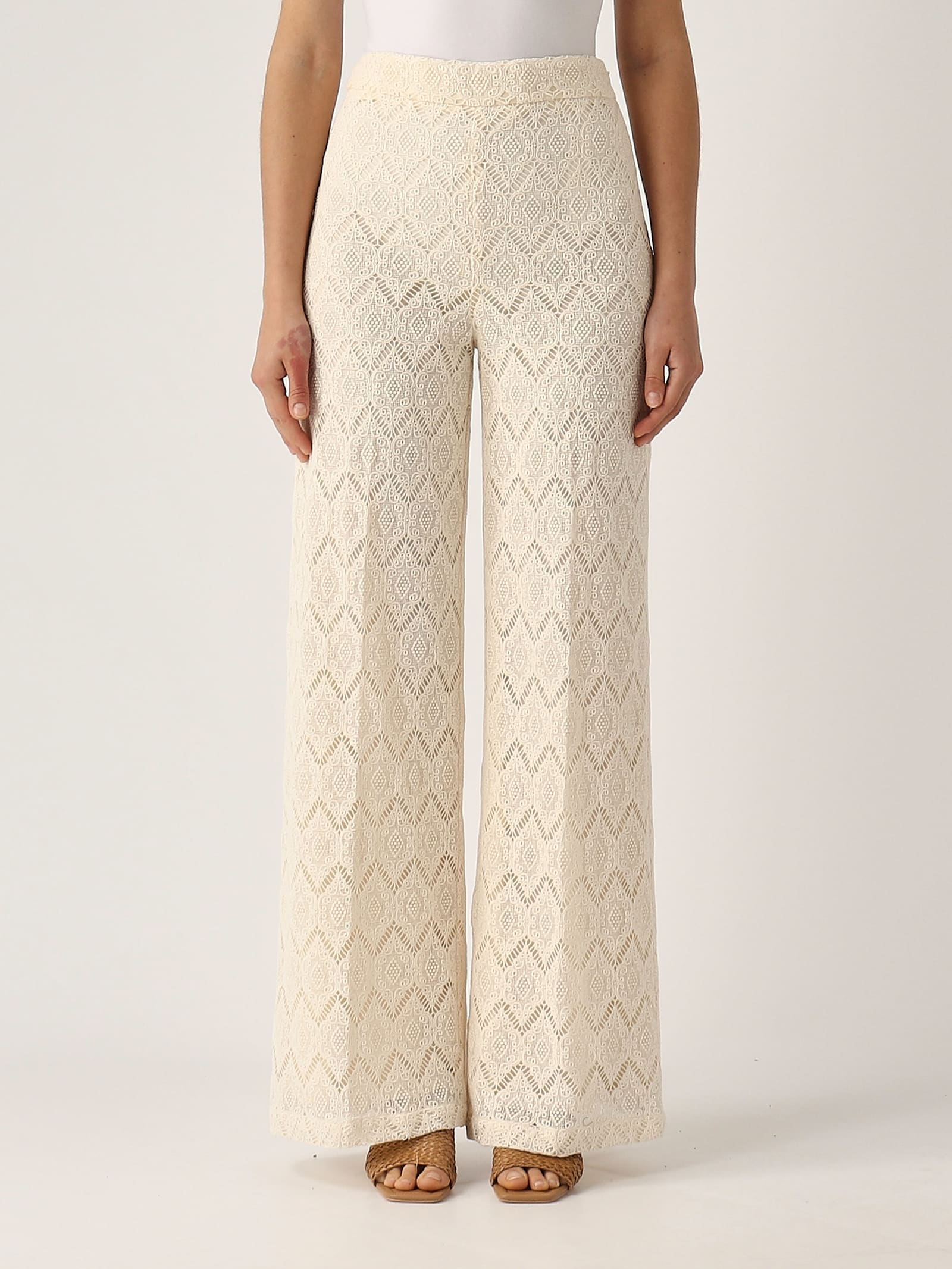 TwinSet Cotone Trousers