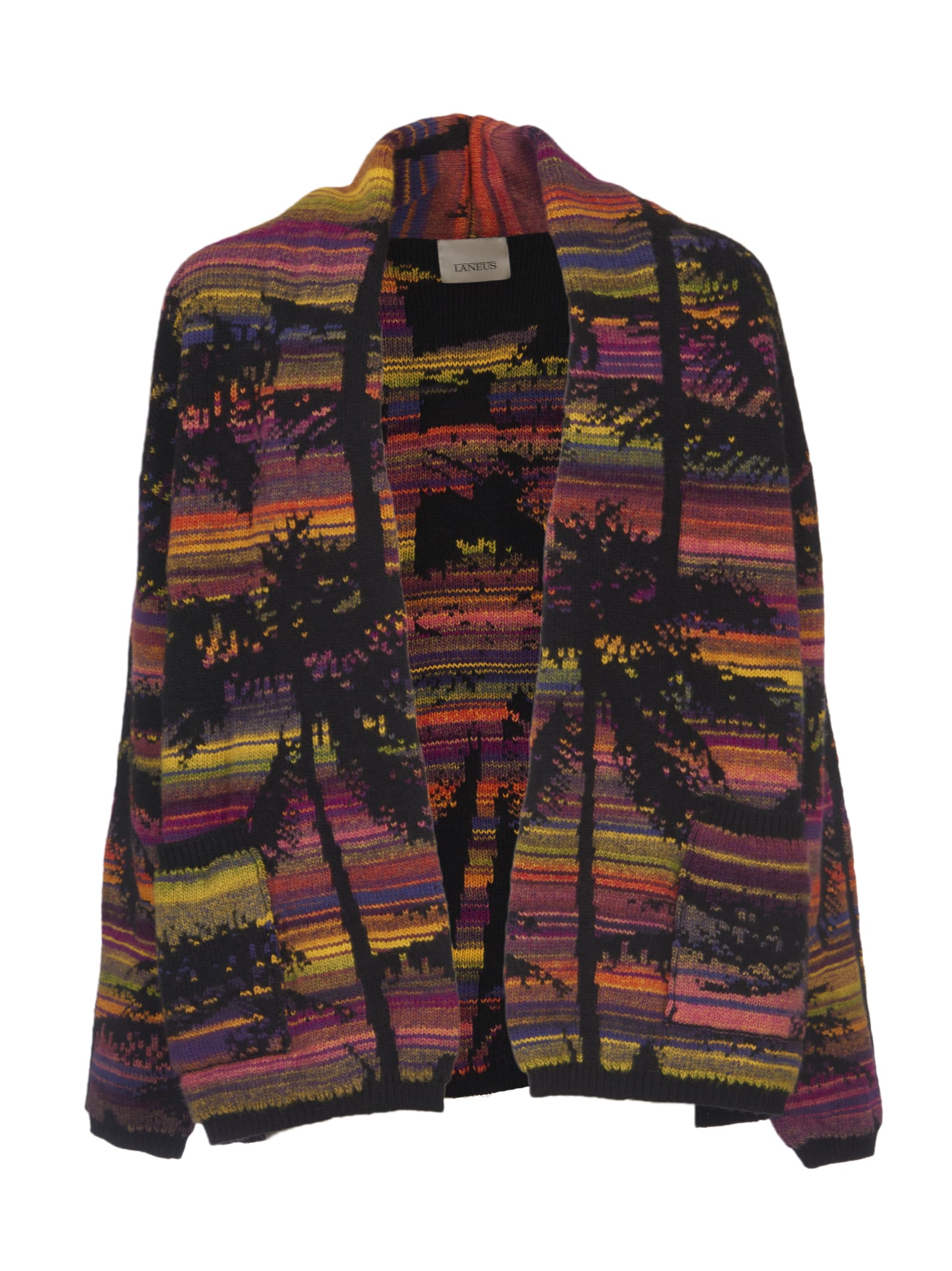 Laneus Tropical Open Cardigan