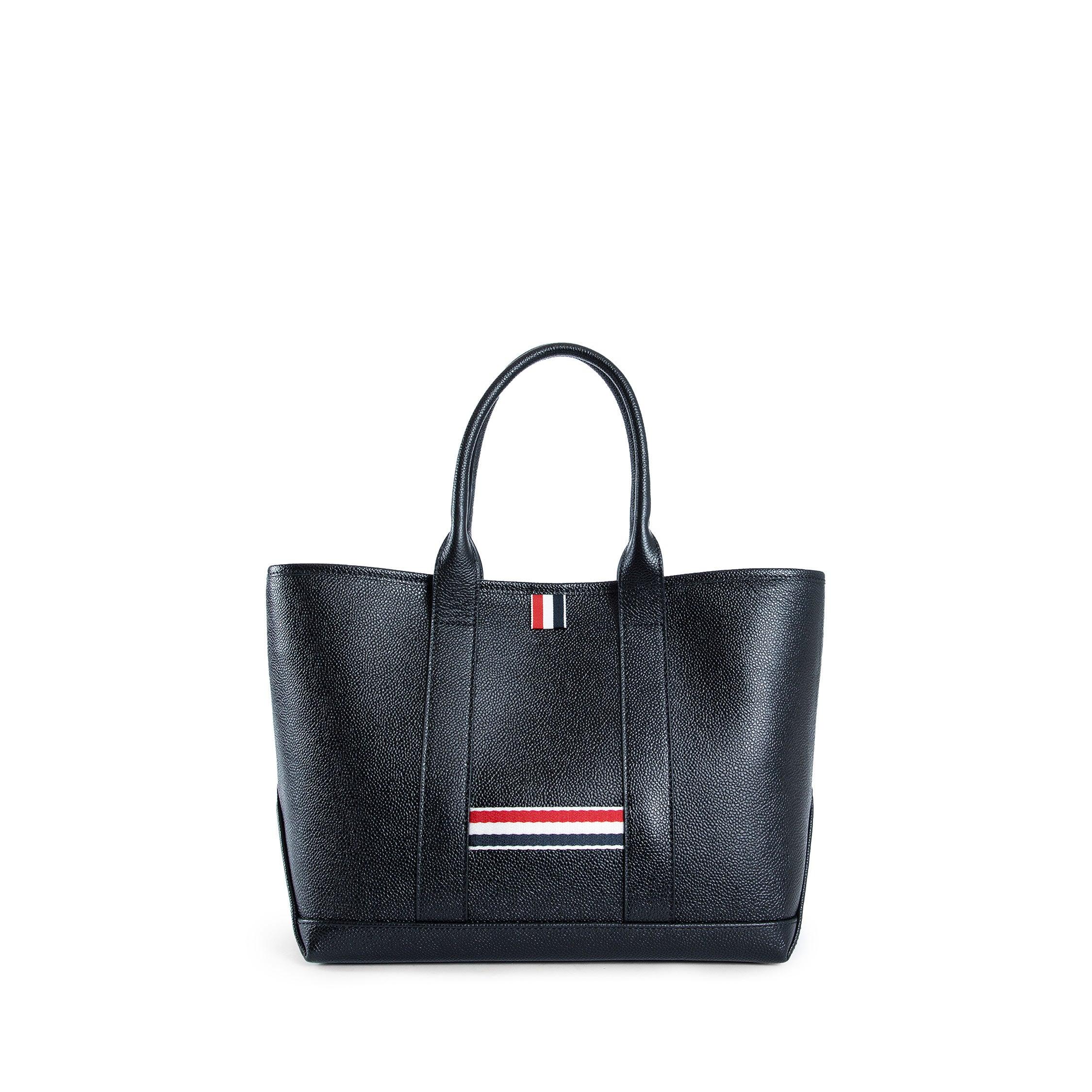 Small Tool Tote in Pebble Grain Leather