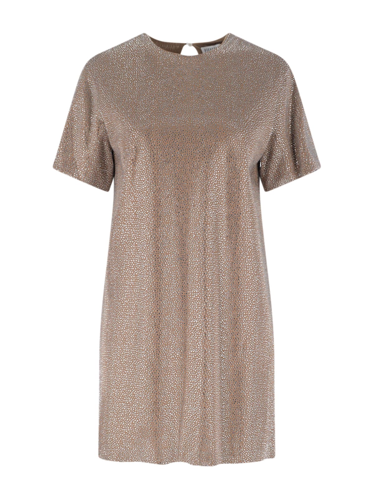Giuseppe di Morabito Rhinestone Mini Dress
