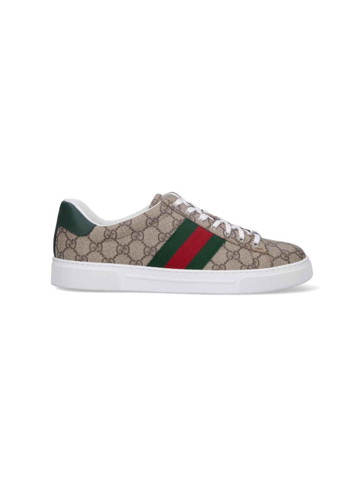 Gucci Low-Top Sneakers Web "Ace" Detail