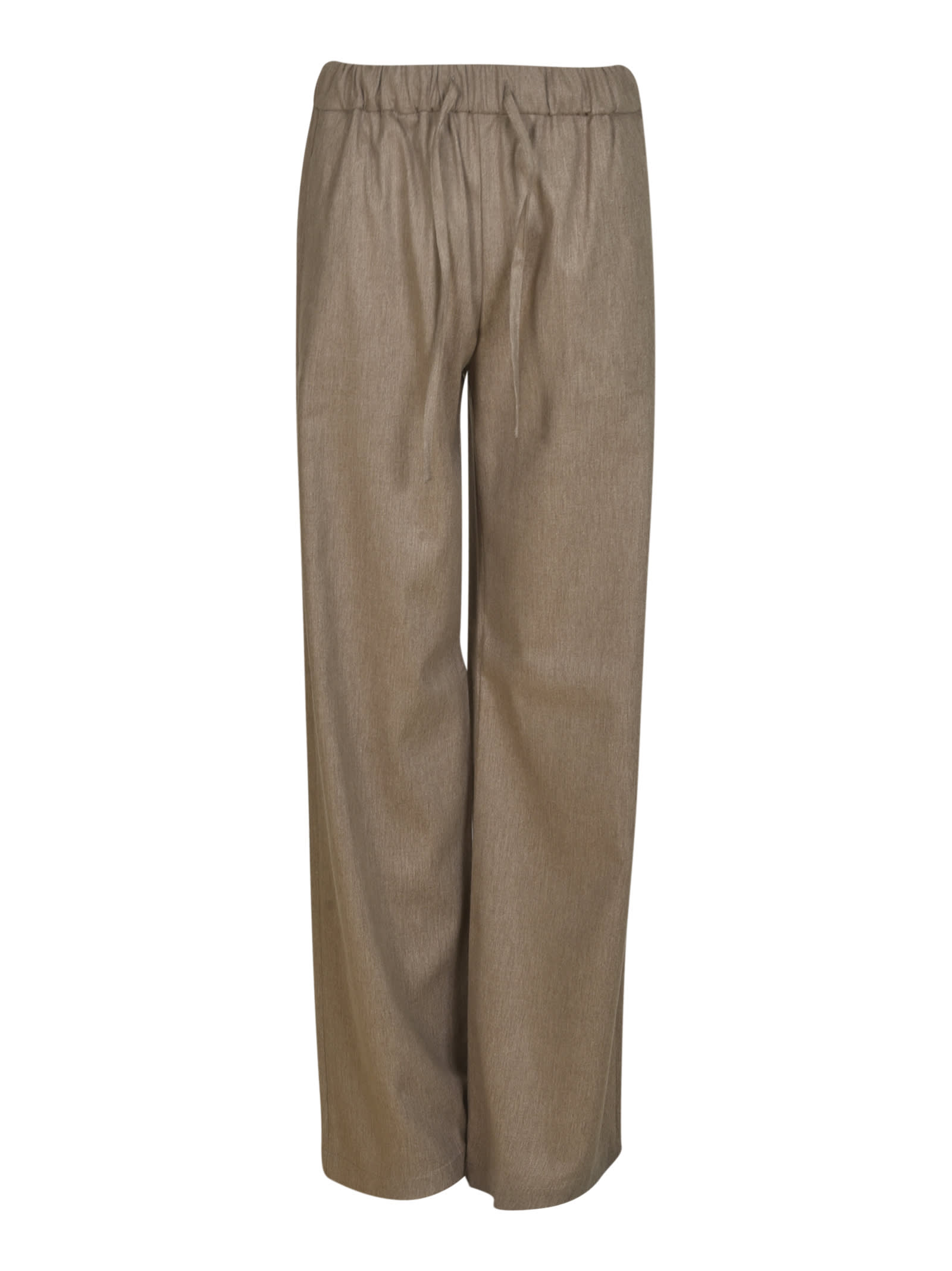Fay Drawstring Waist Straight Leg Trousers