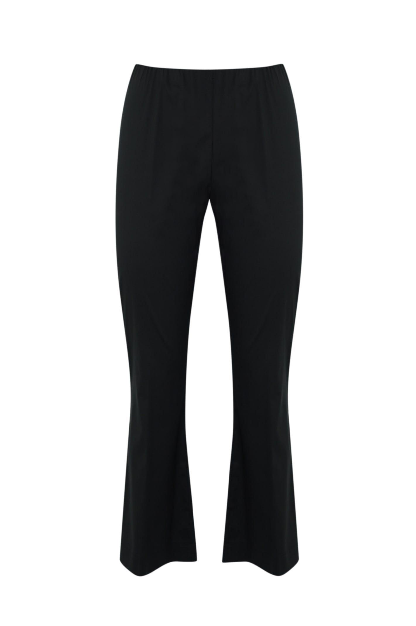 Liviana Conti Black Poplin Trousers