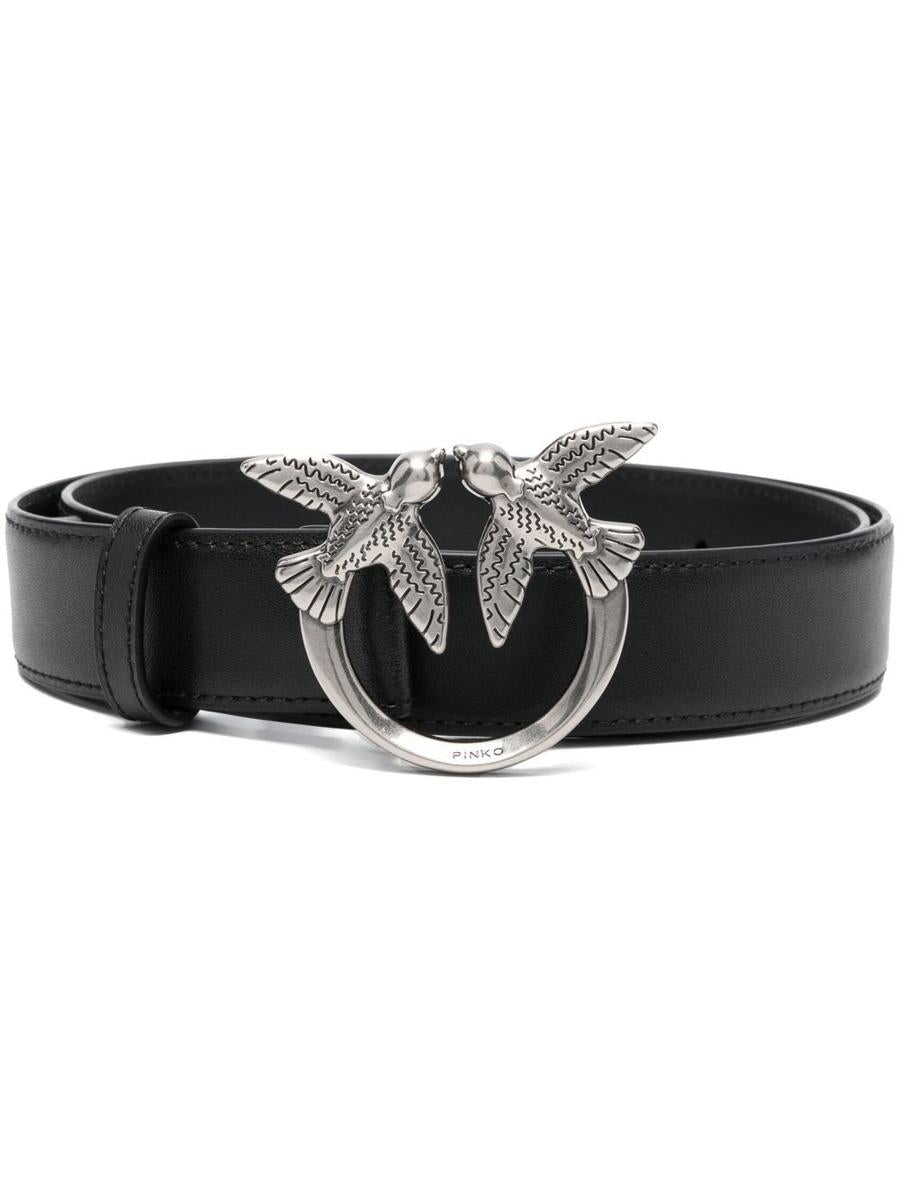 Pinko Leather 'Love Berry' Belt