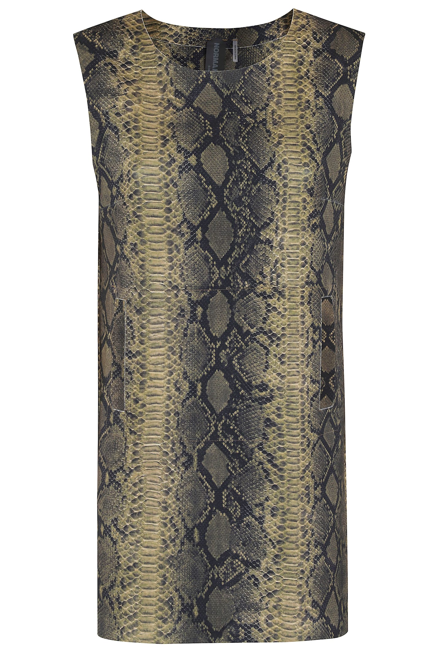 Norma Kamali Sleeveless Tailored