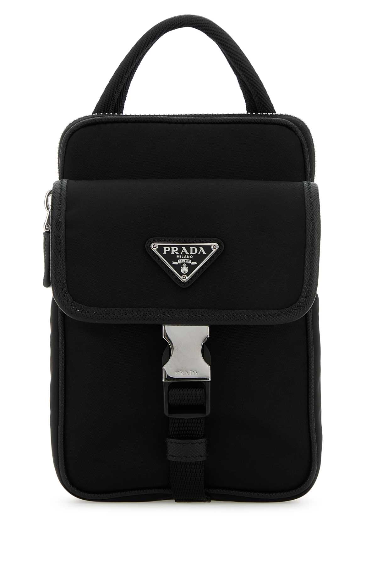 Prada Black Re-nylon Phone Case