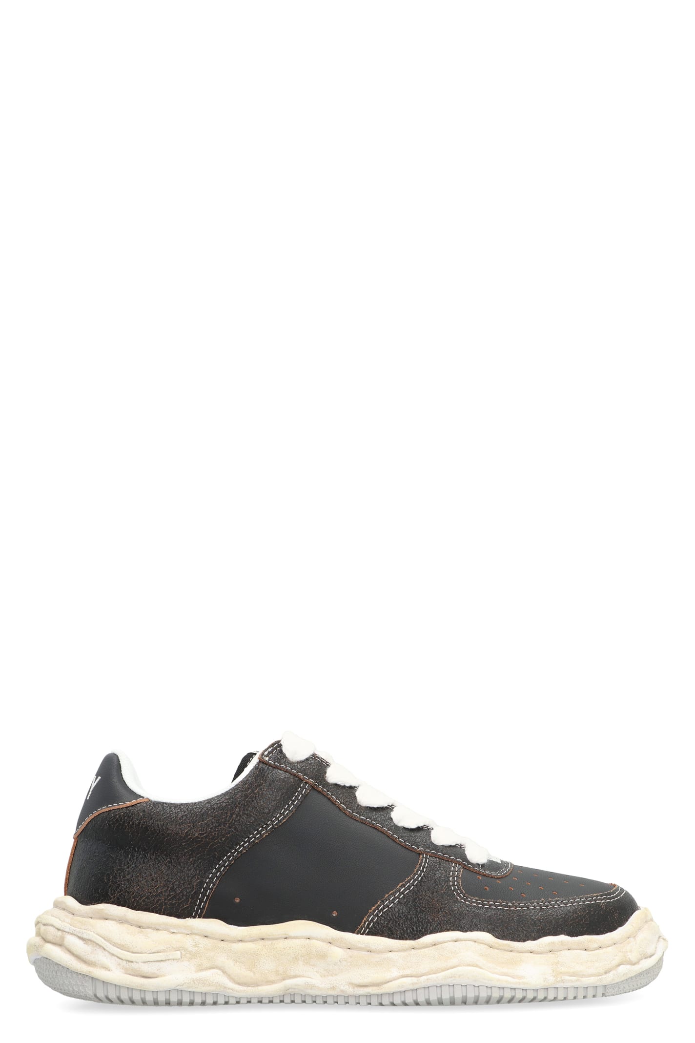 Mihara Yasuhiro Wayne Leather Low-top Sneakers