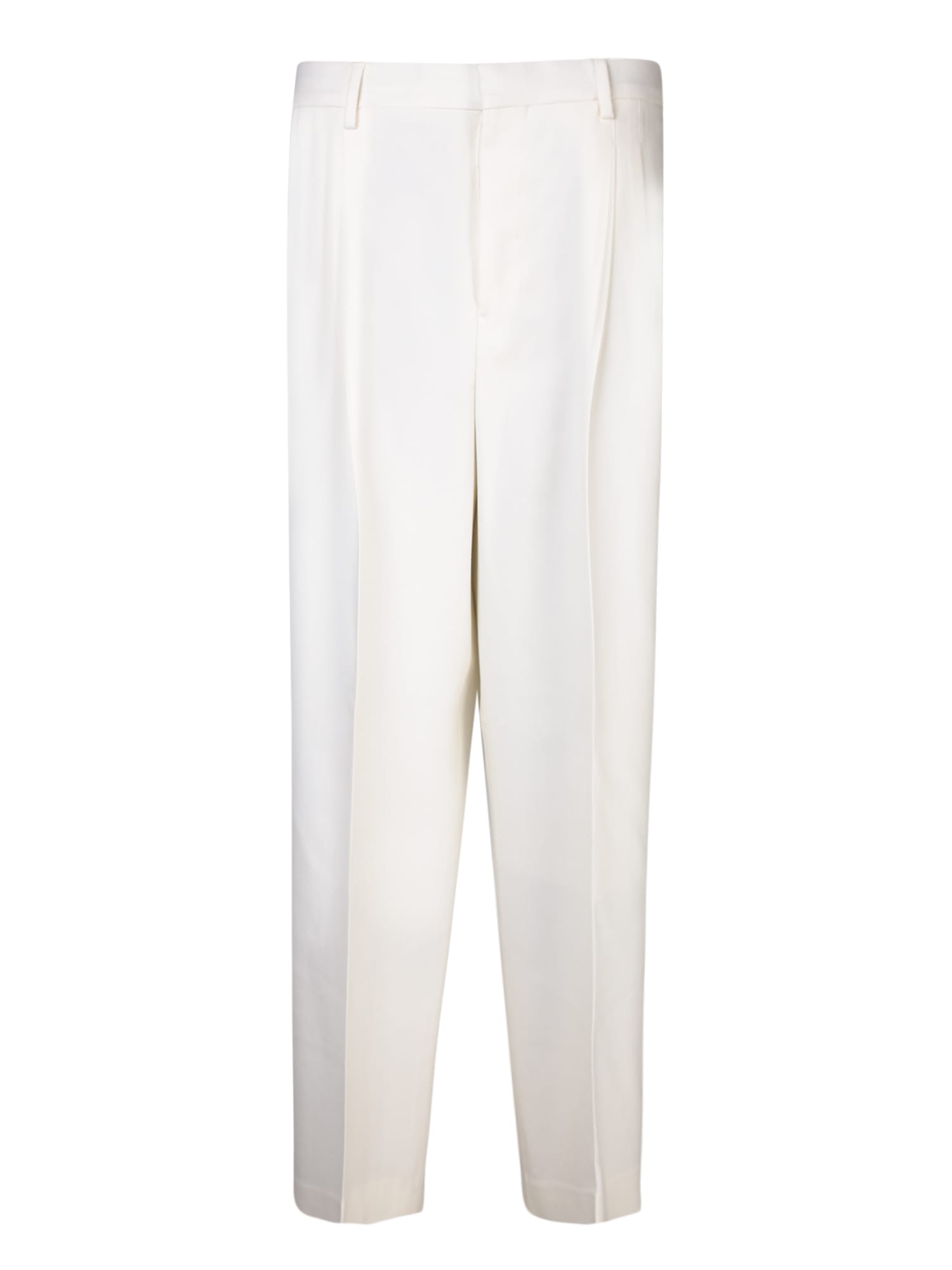Ami Alexandre Mattiussi Straight Taupe Trousers