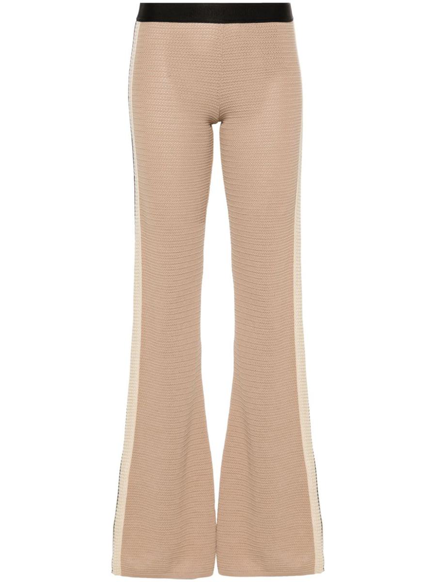 Palm Angels Logo Tape Knitted Trousers