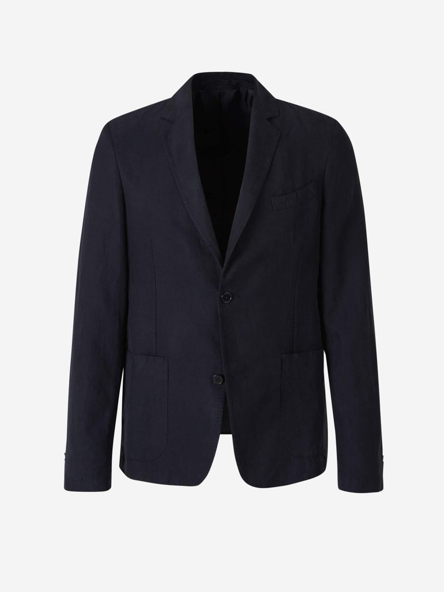 Officine Générale Straight Linen Blazer