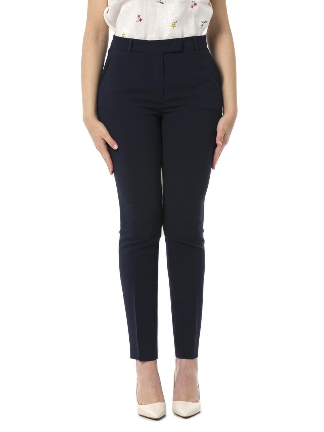 Max Mara Studio High Waist Straight Leg Pants