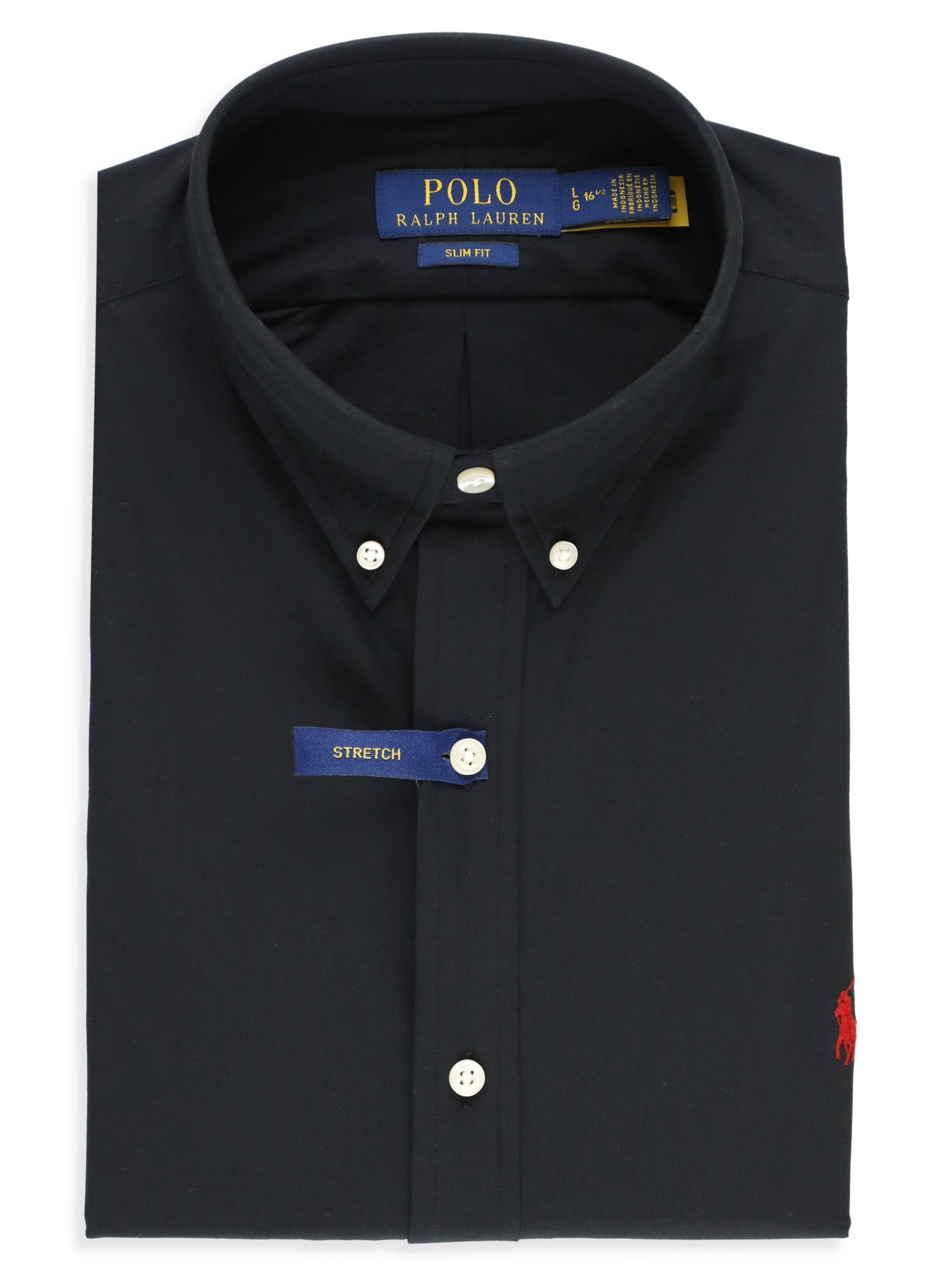 Ralph Lauren Logo Embroidered Long-sleeved Shirt
