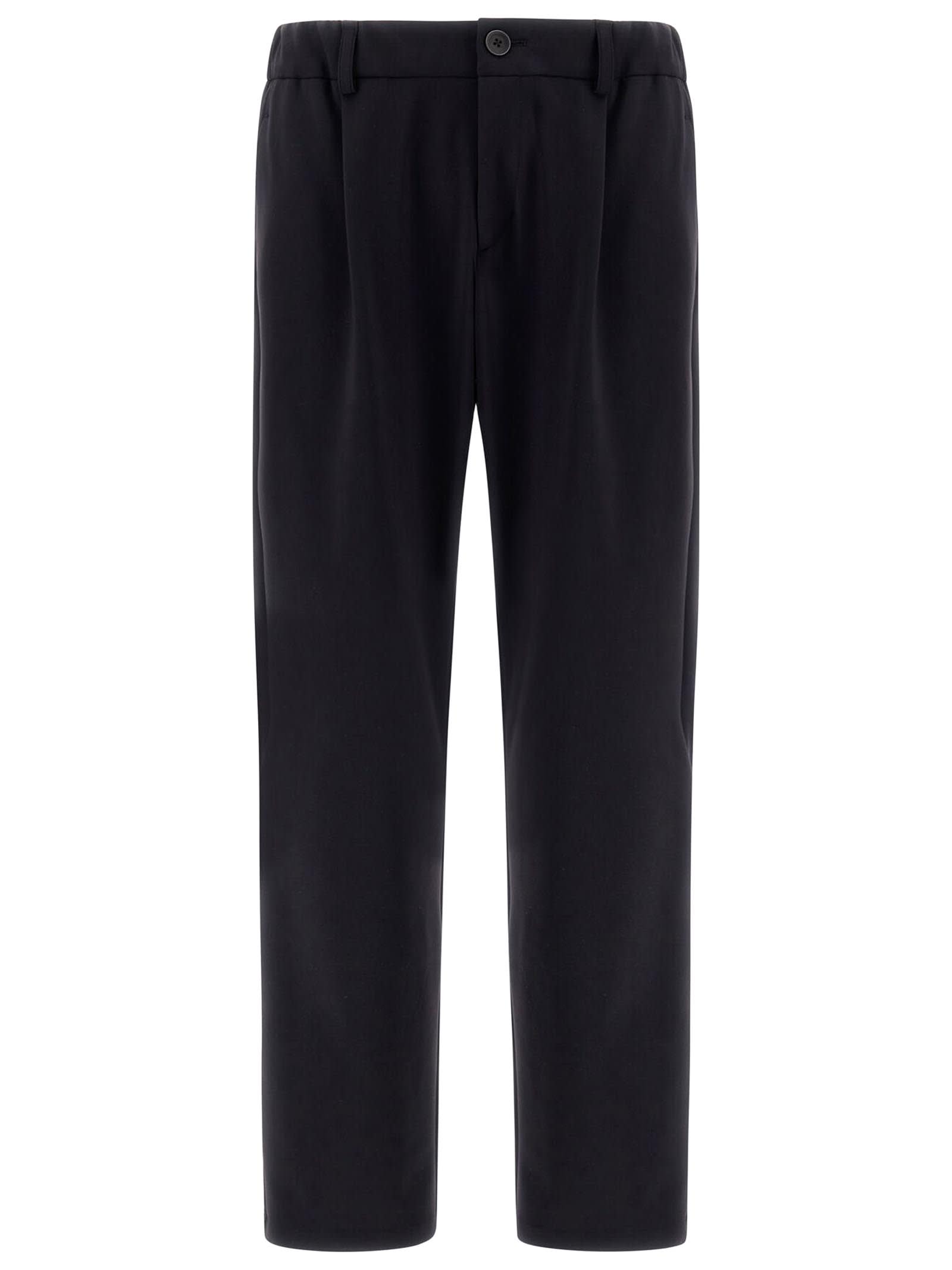 Herno Trousers Made Of A Light Scuba Fabric