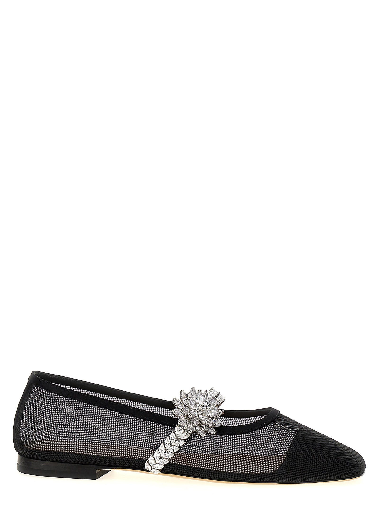 Mach & Mach lotus Ballet Flats