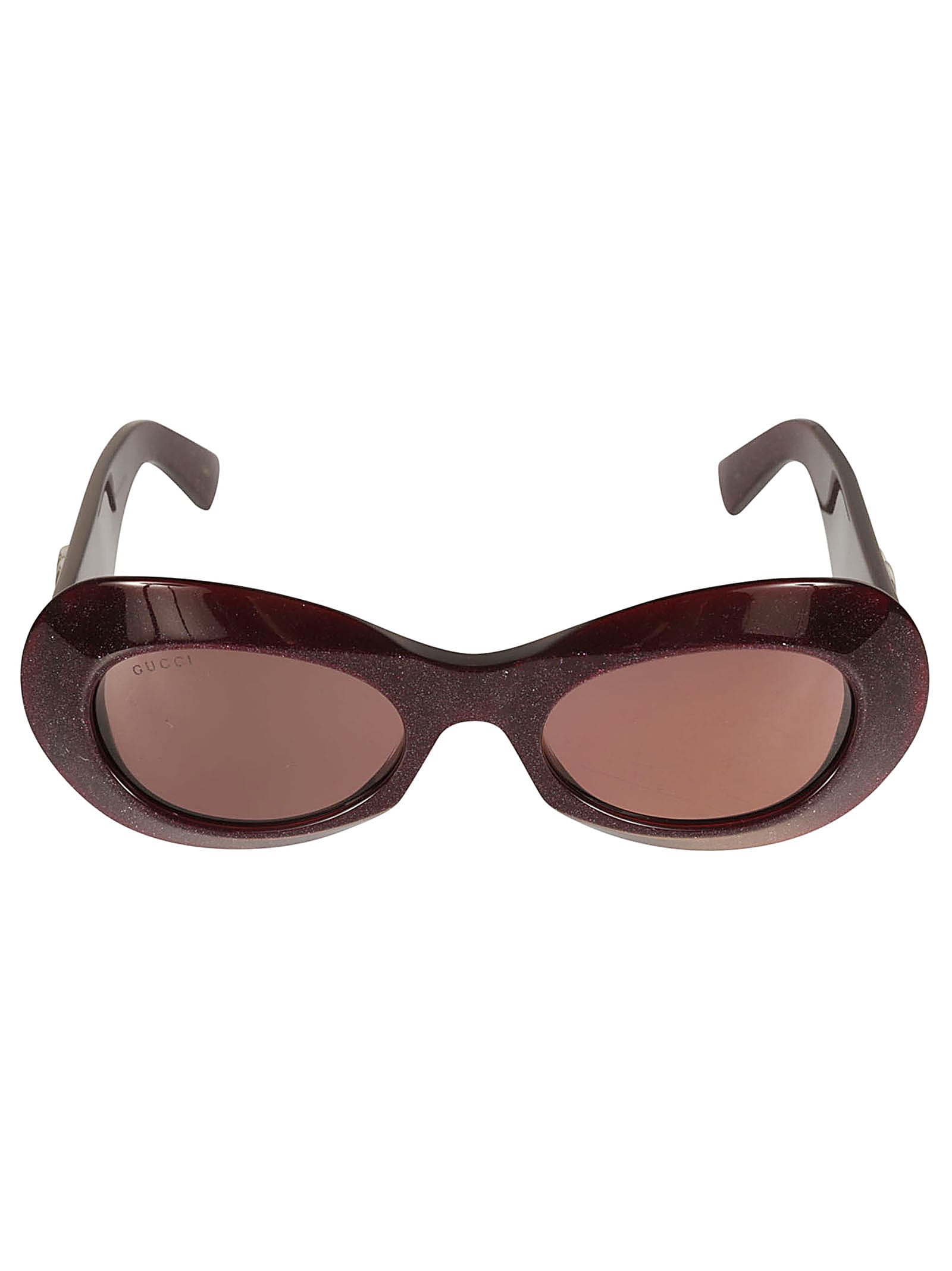 Gucci Eyewear Oval Thick Cat Eye Sunglasses