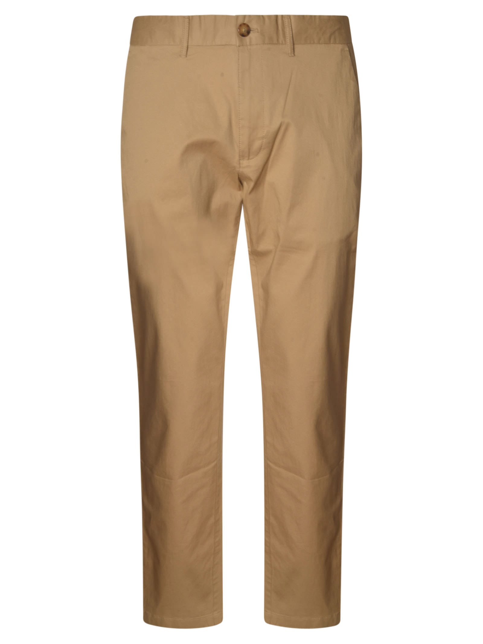 Michael Kors Regular Plain Cropped Trousers