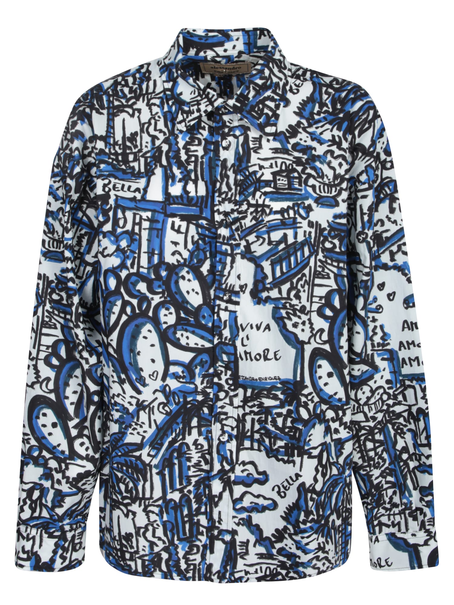 Alessandro Enriquez Blue View Shirt