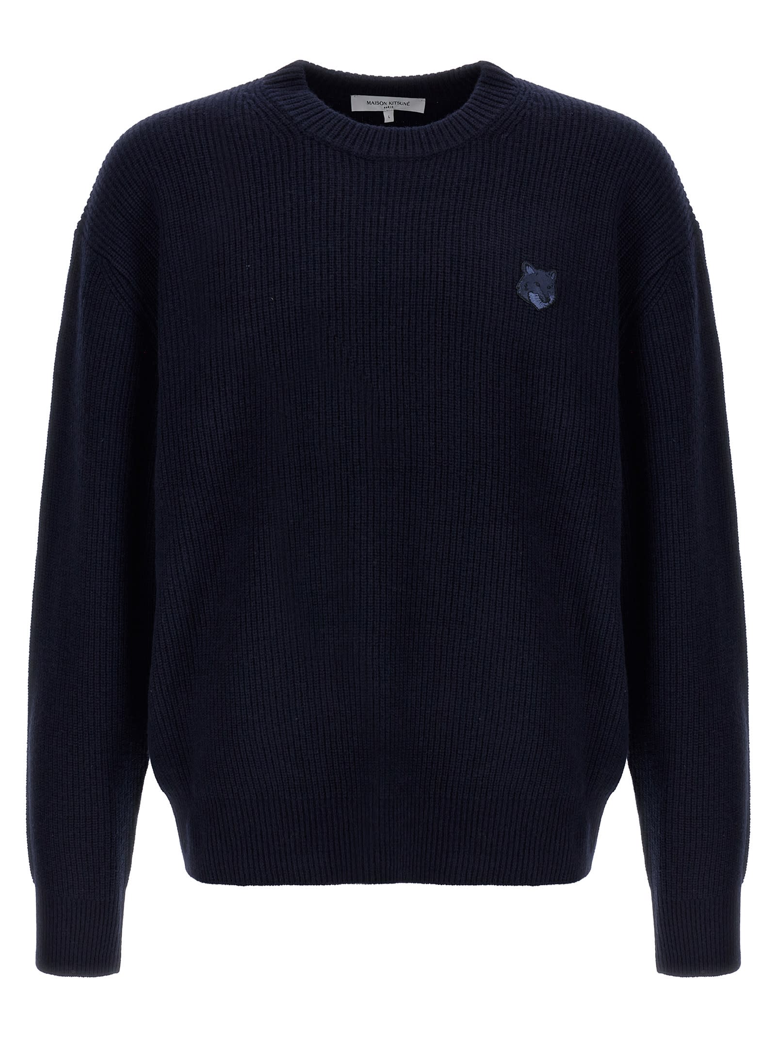 Maison Kitsuné bold Fox Head Sweater