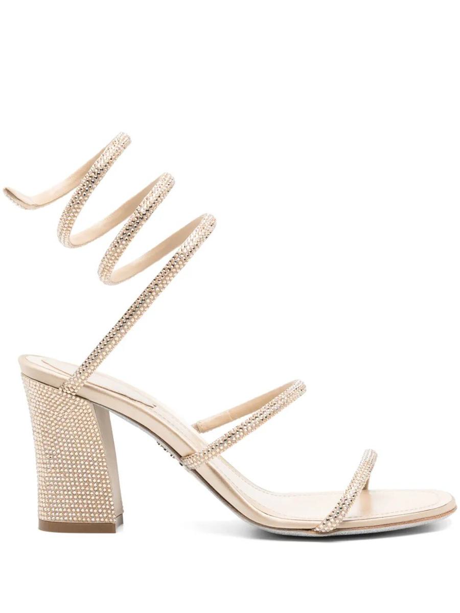 René Caovilla Cleo Crystal Sandals 80 Shoes