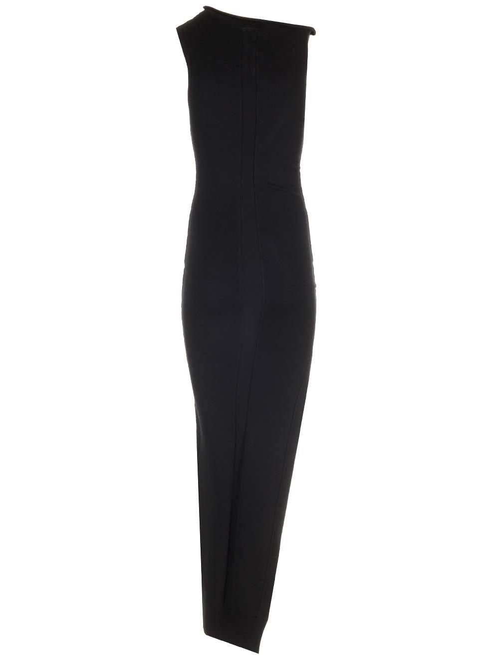 Rick Owens Asymmetric Midi Dress