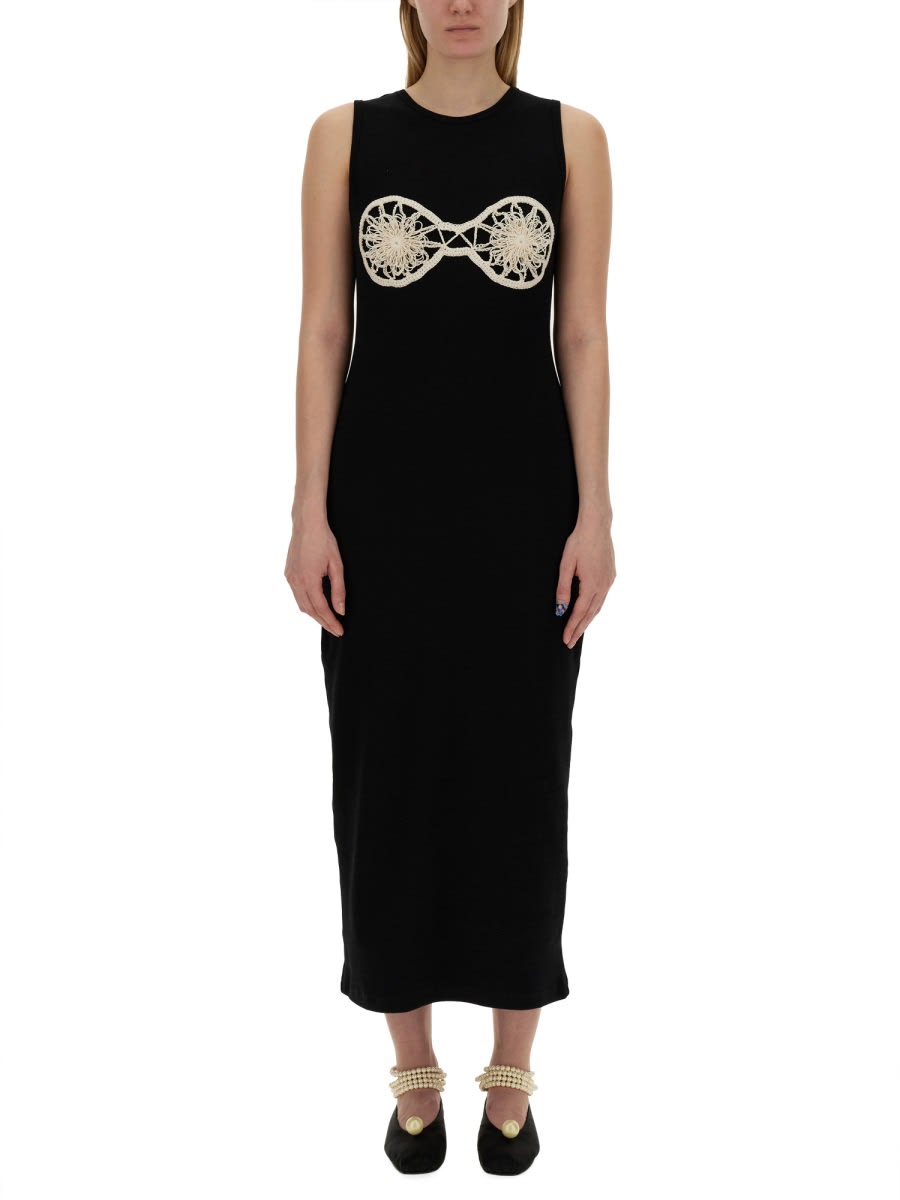 Magda Butrym Crochet Bra Dress
