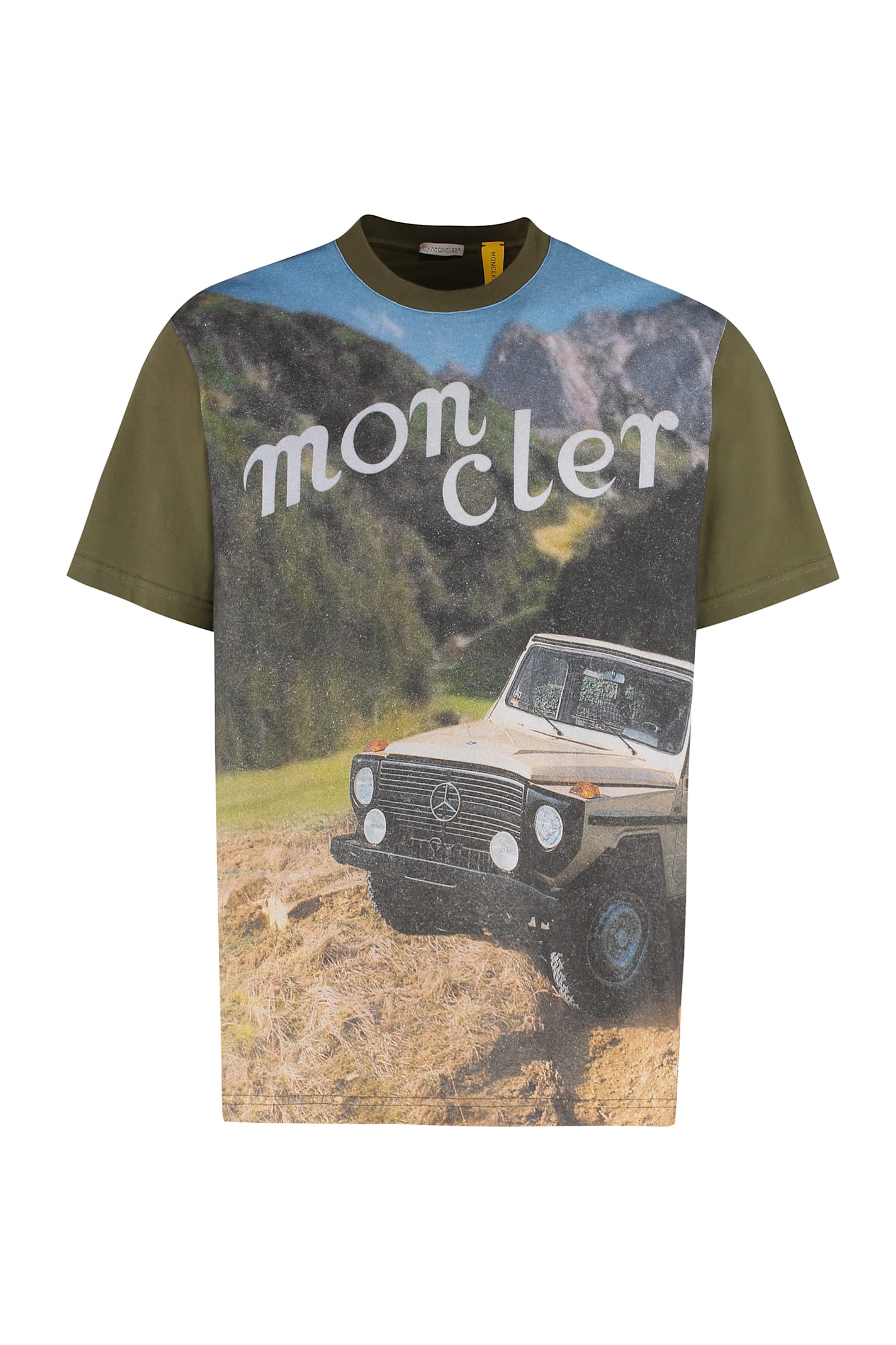 Moncler Genius 3 Moncler X Mercedes-benz By Nigo - Cotton Crew-neck T-shirt