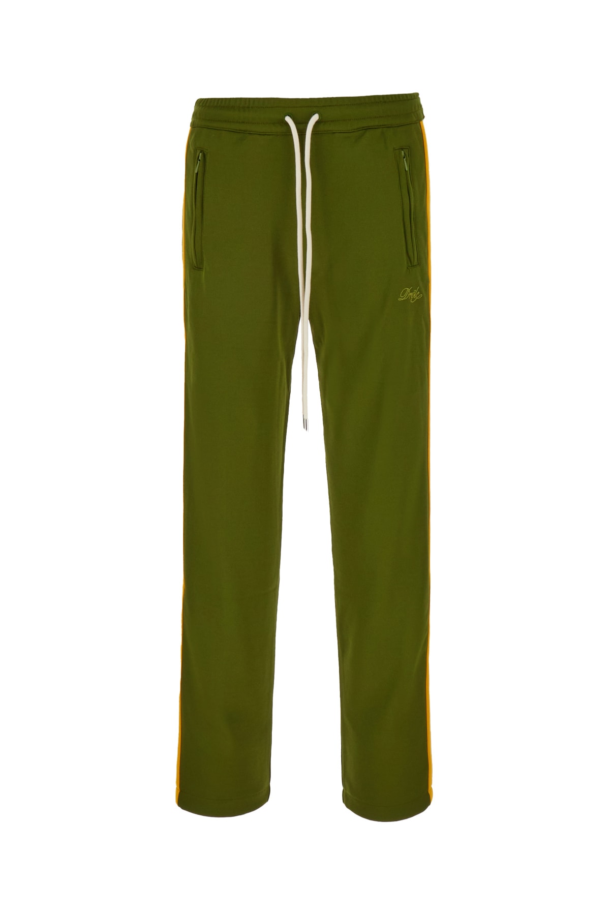 Drôle de Monsieur Military Green Polyester Blend Joggers