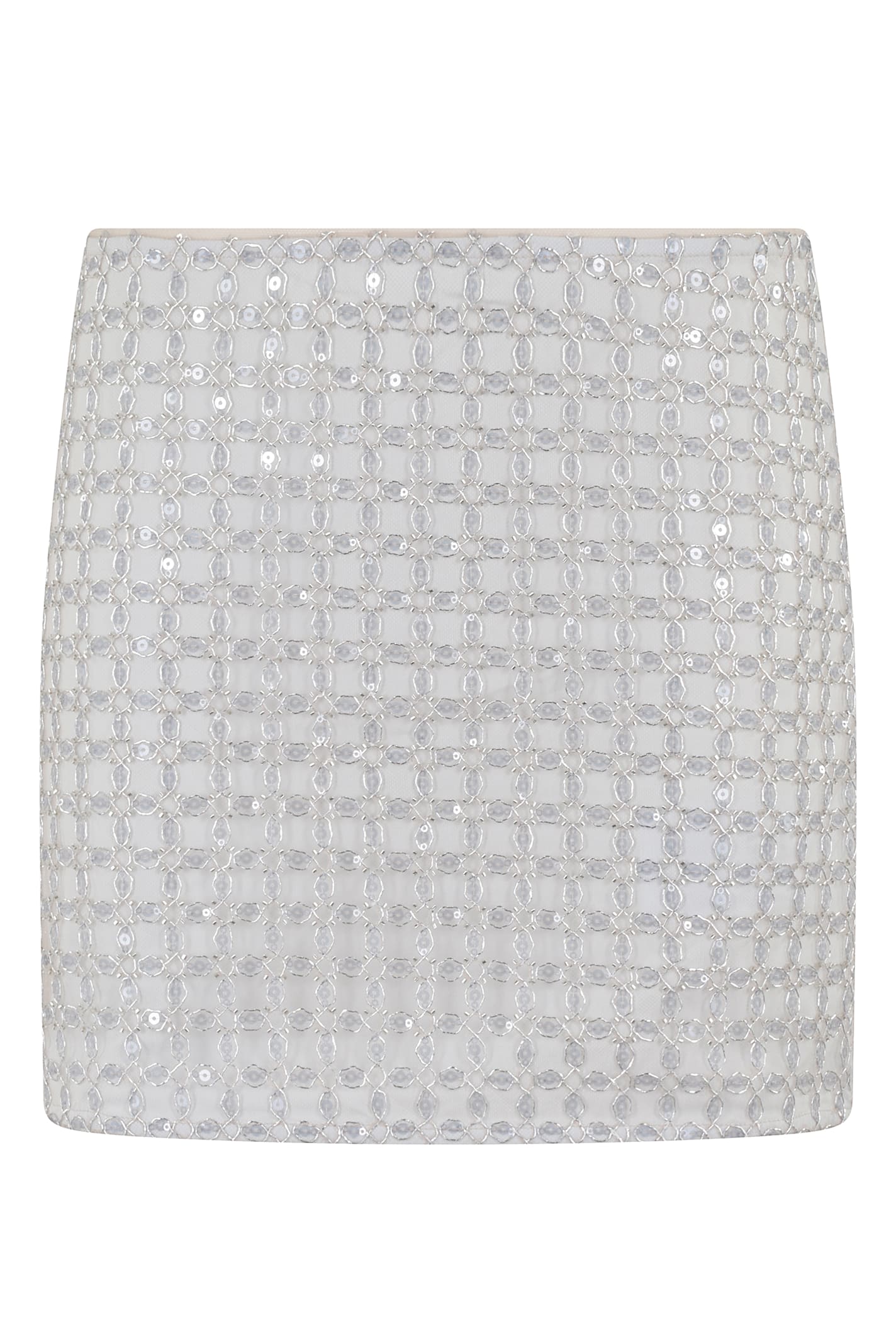 Rotate by Birger Christensen Beaded Mini Skirt