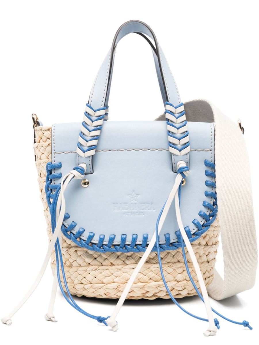 Cuba Lab Pastel Blue 'Habaera Azul - Camcia' Tote Bag