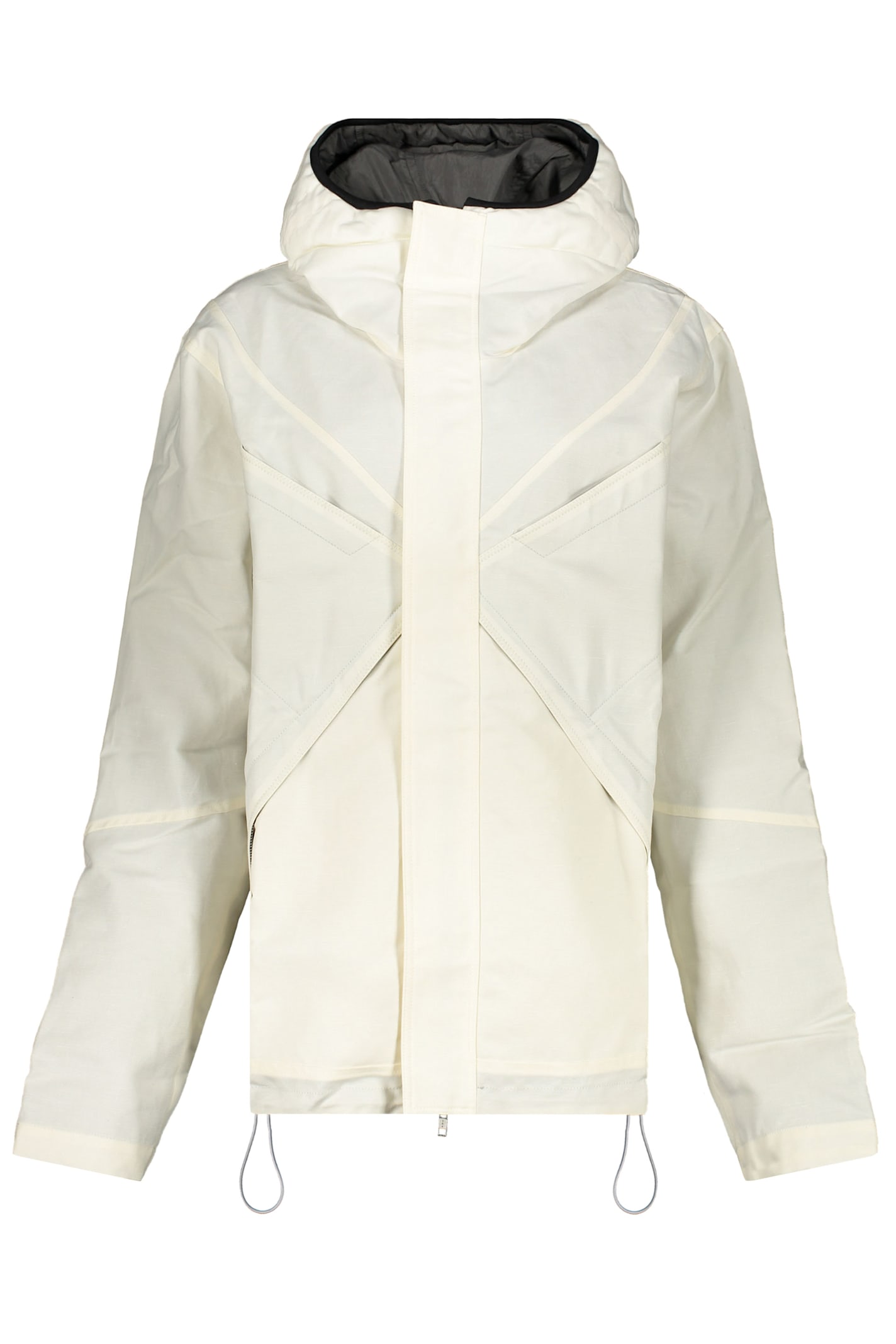 Ranra Technical Fabric Hooded Jacket