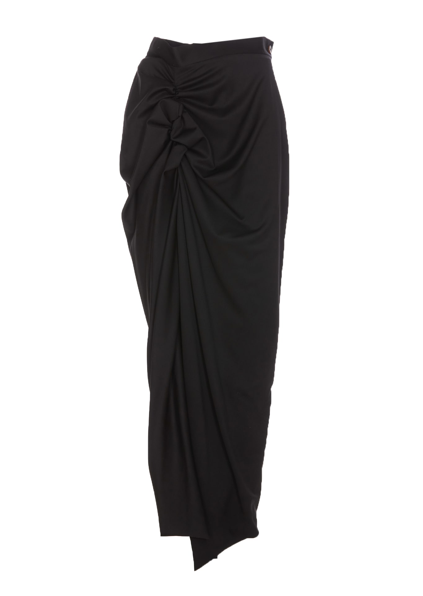 Vivienne Westwood Long Side Panther Skirt