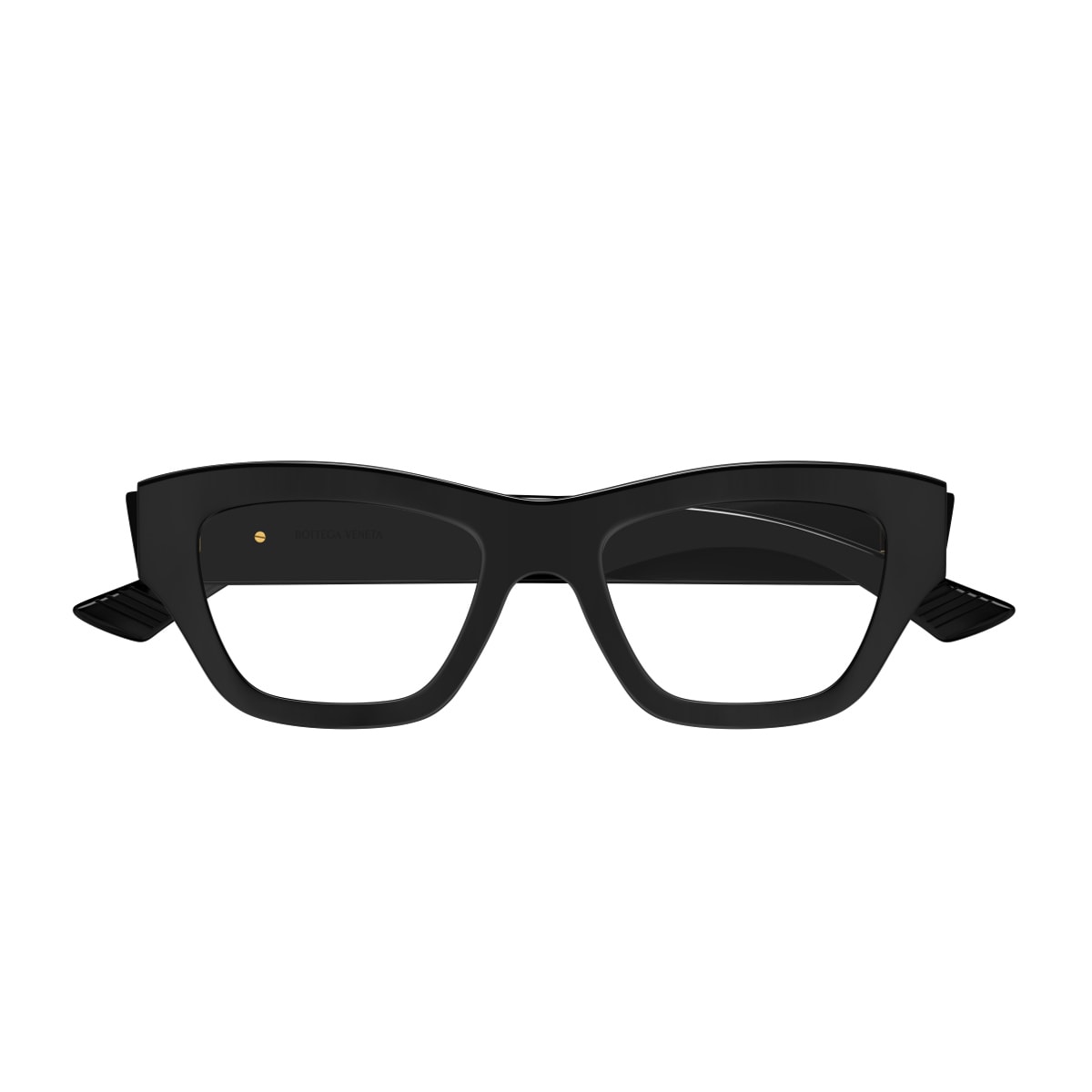 Bottega Veneta Eyewear Bottega Veneta Bv1360o Linea Ribbon 005 Black Glasses