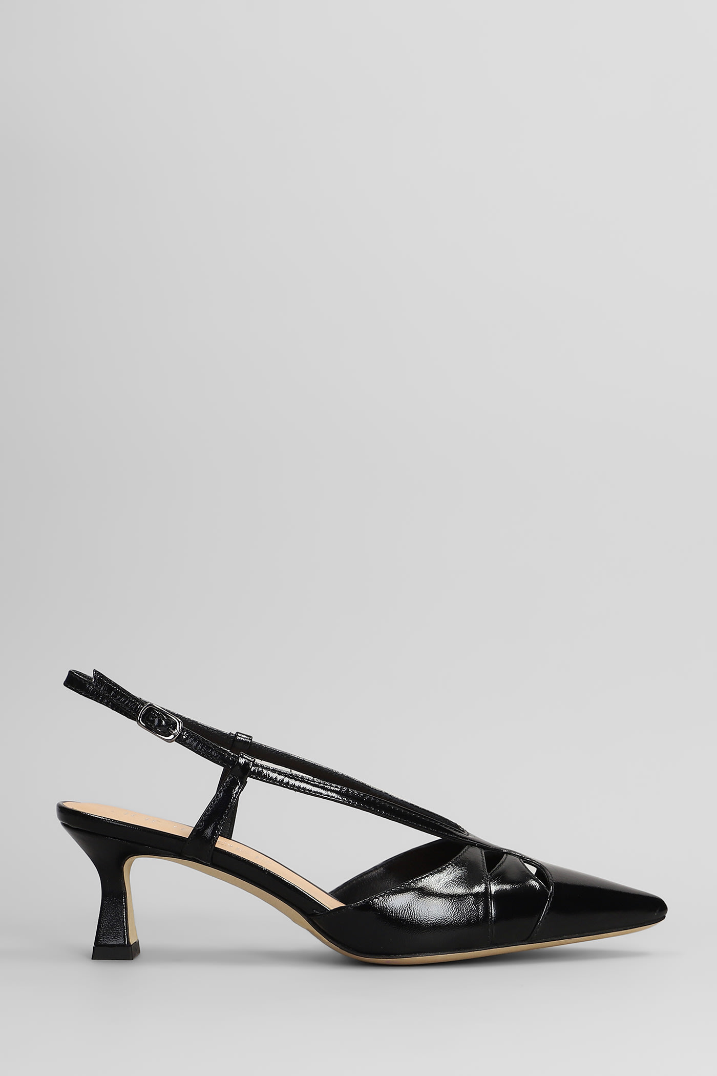 Julie Dee Pumps In Black Leather
