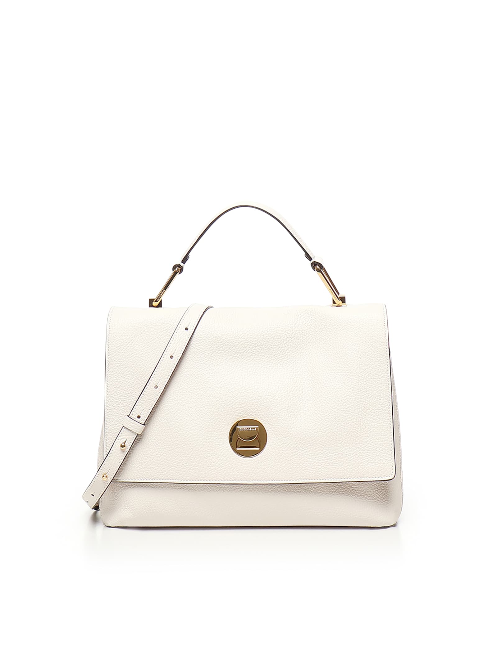 Coccinelle Liya Grained Leather Handbag