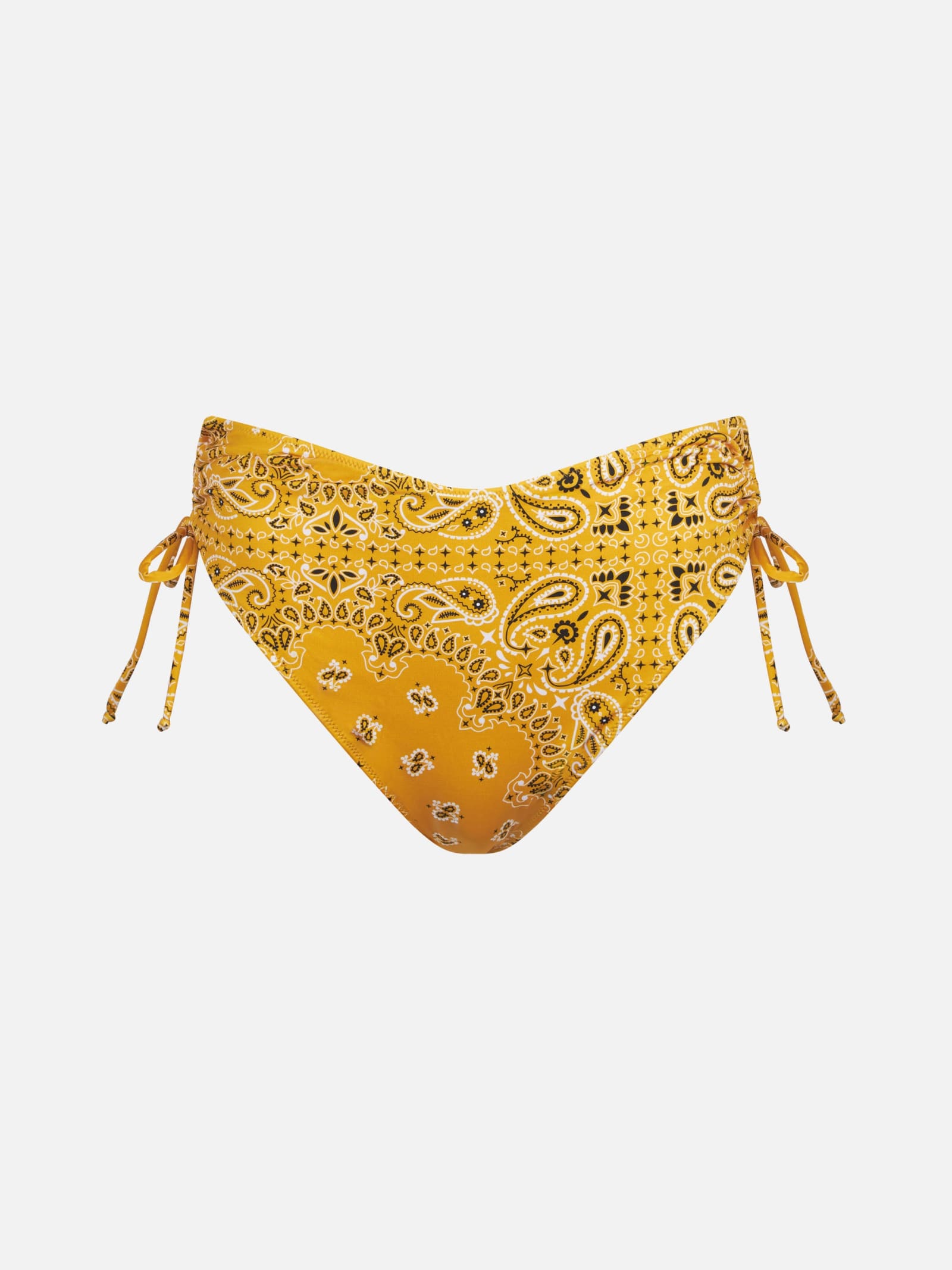MC2 Saint Barth Woman High Waist Swim Briefs With Bandanna Print