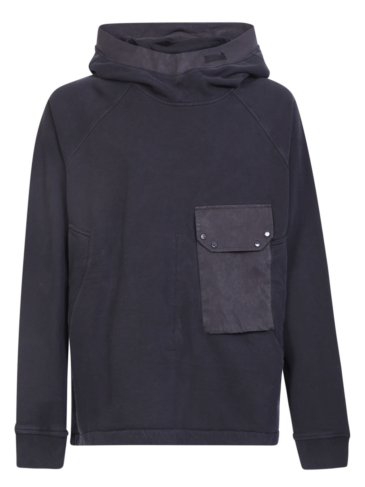 Ten C Cargo-pocket Detail Hoodie