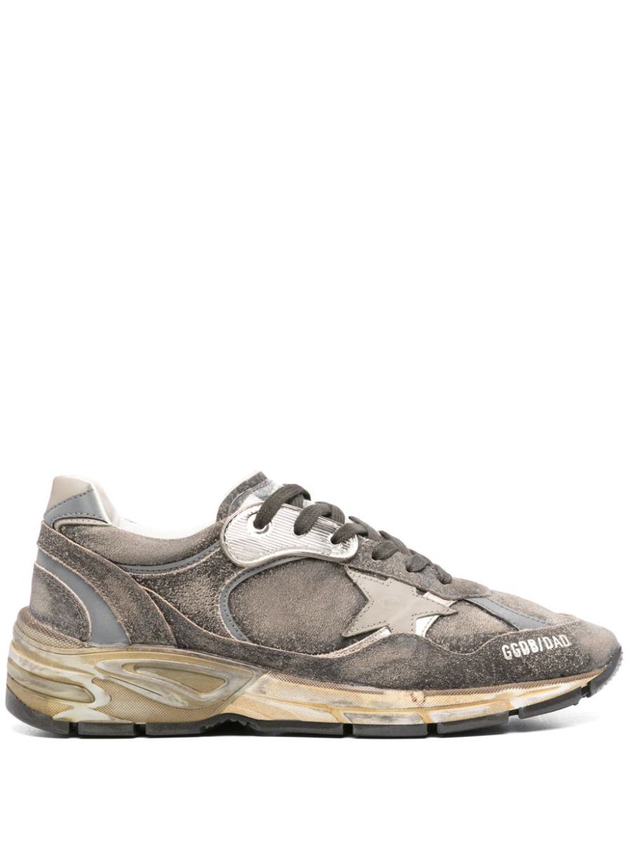 Golden Goose Dad-Star Leather Sneakers