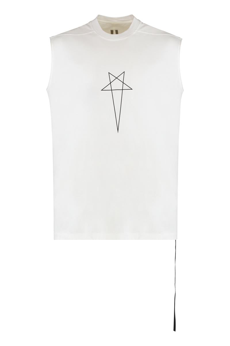 Drkshdw By Rick Owens Cotton Tank Top