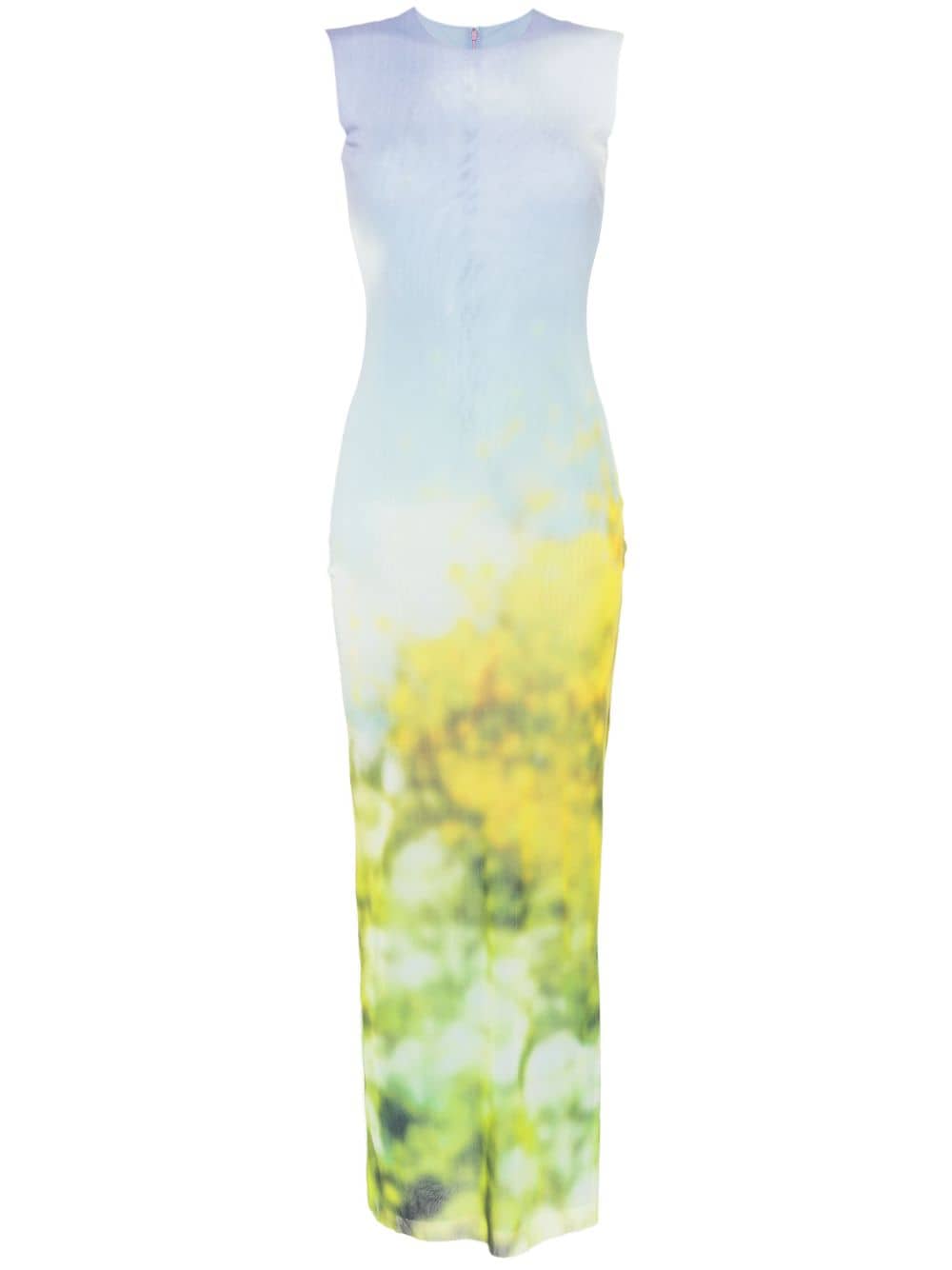 Acne Studios Ombré-print Midi Dress