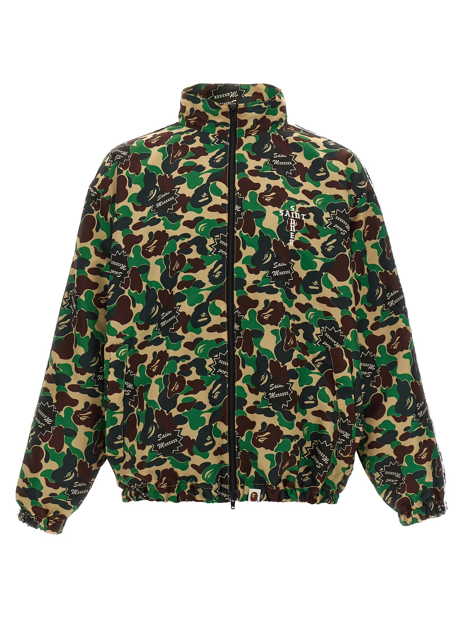 SAINT Mxxxxxx Saint Michael X A Bathing Ape Sweatshirt